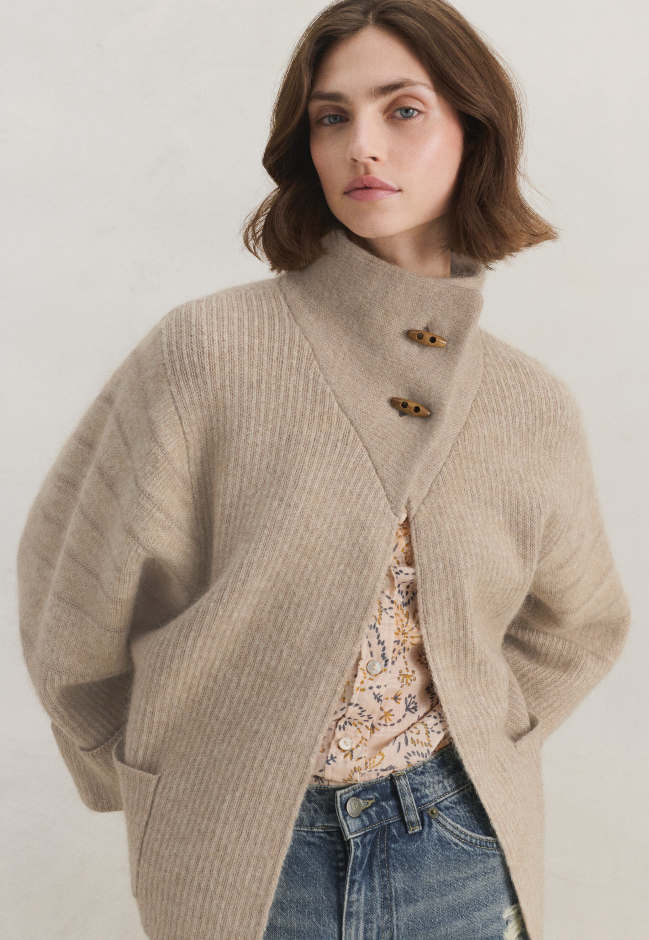 Knitted jacket