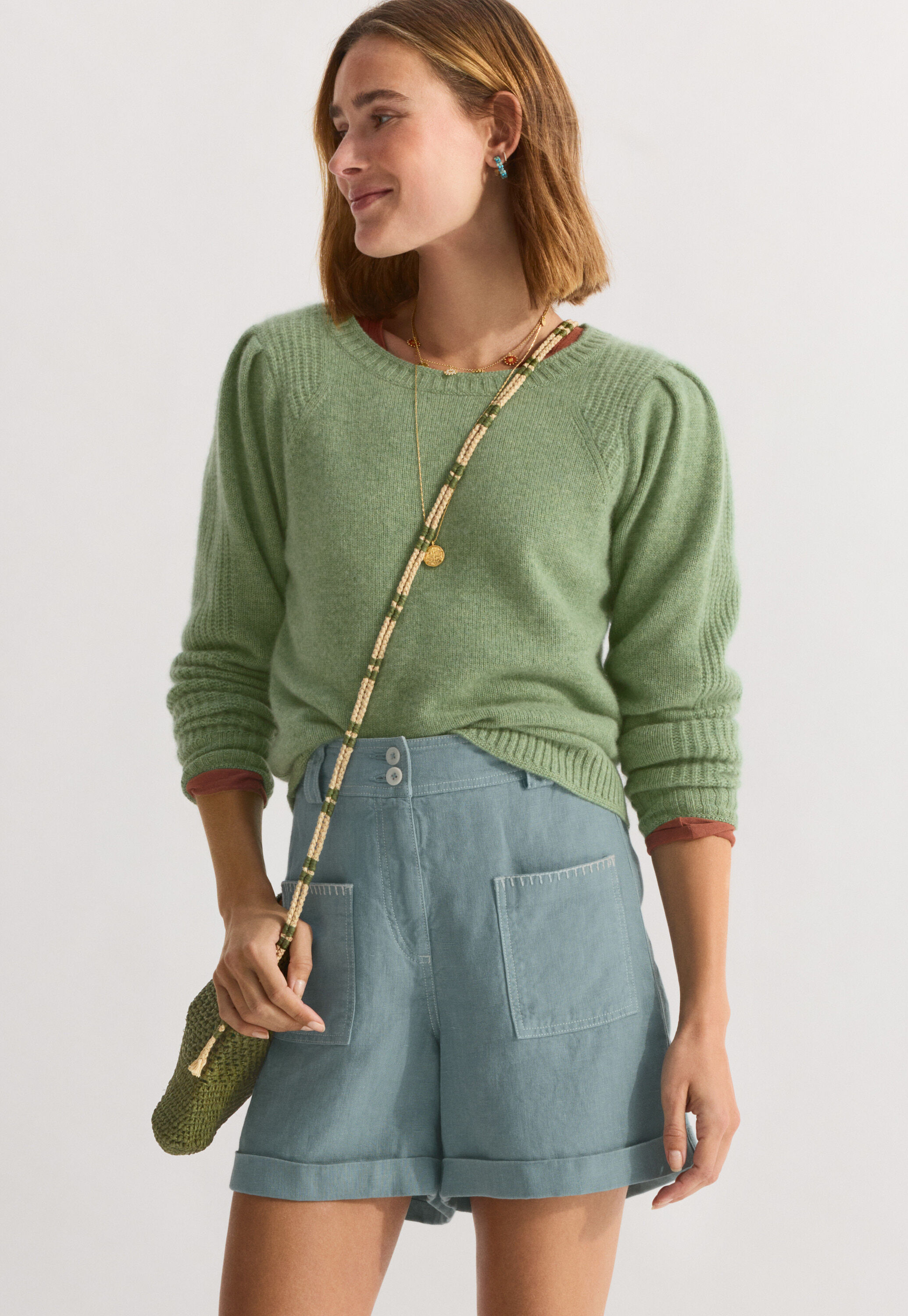 Long-sleeved top