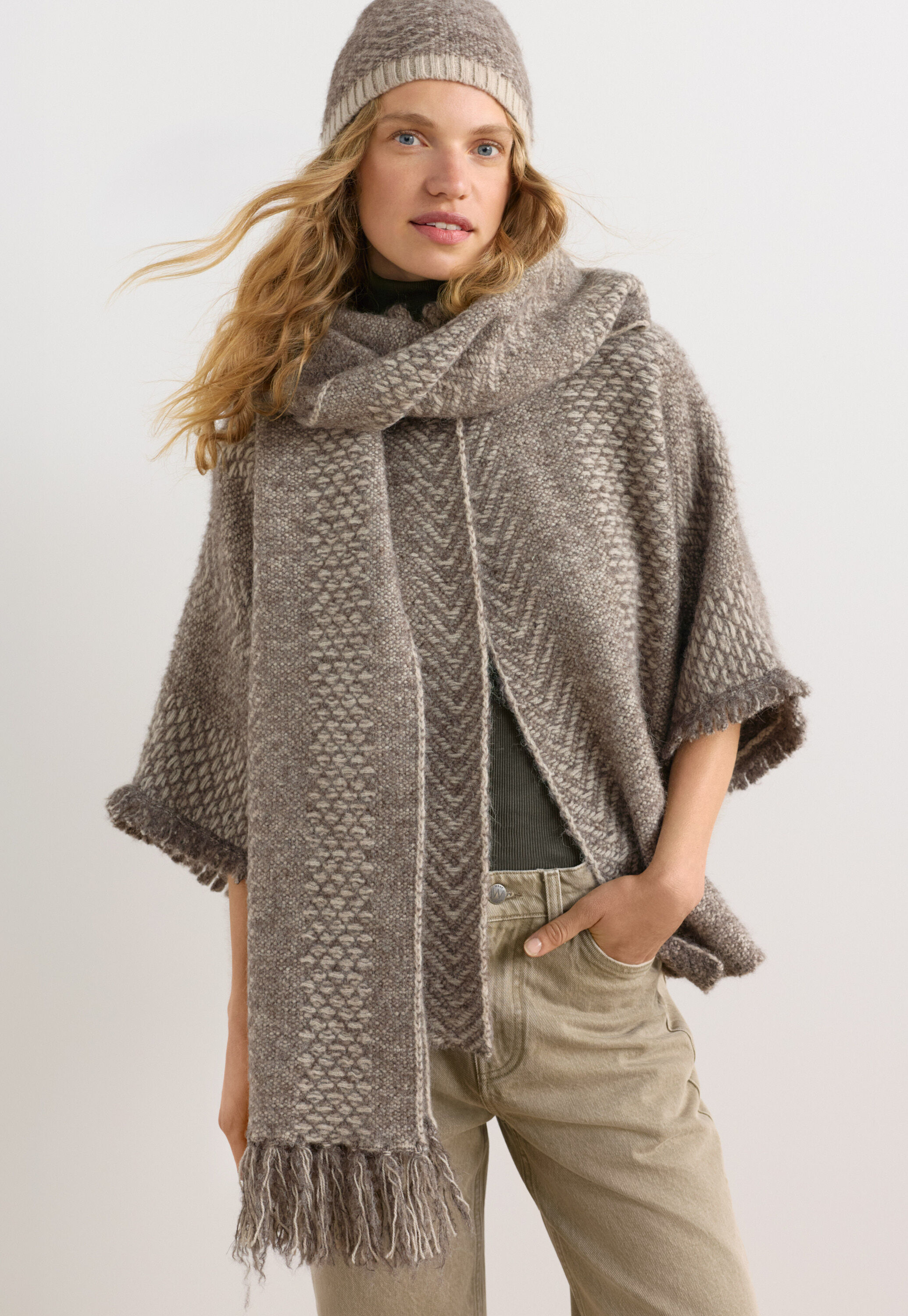 Herringbone scarf