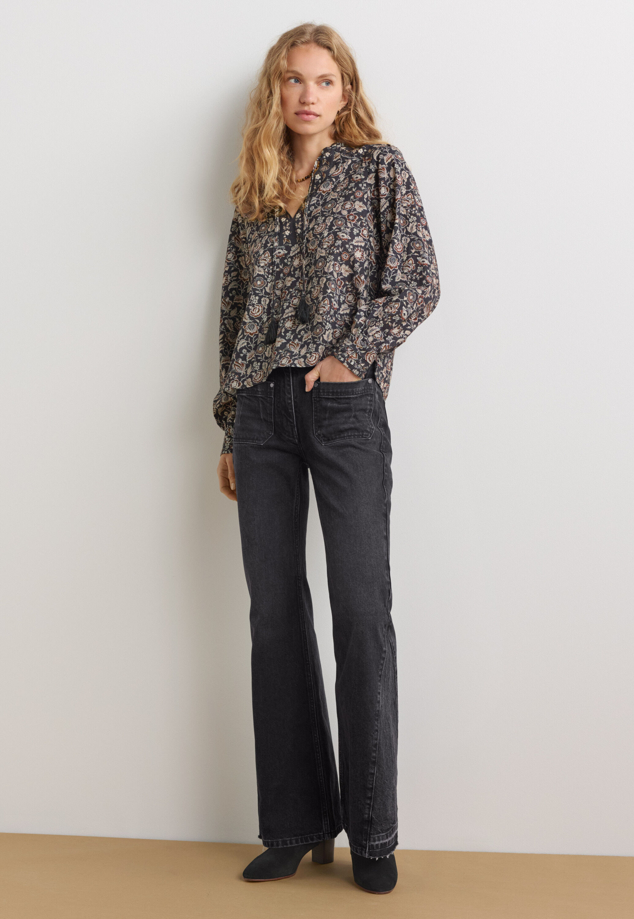 Printed blouse