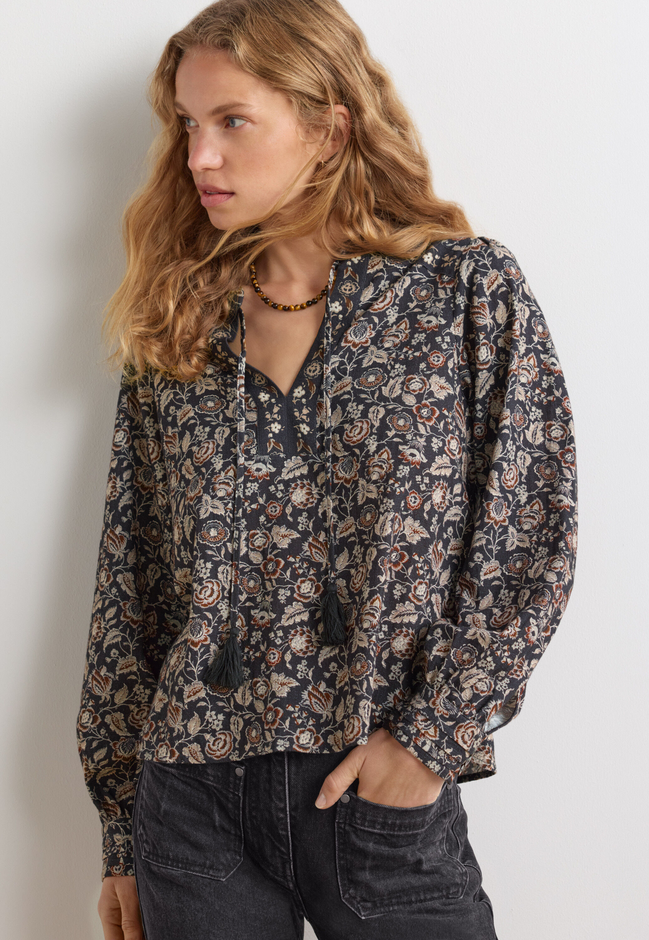 Printed blouse