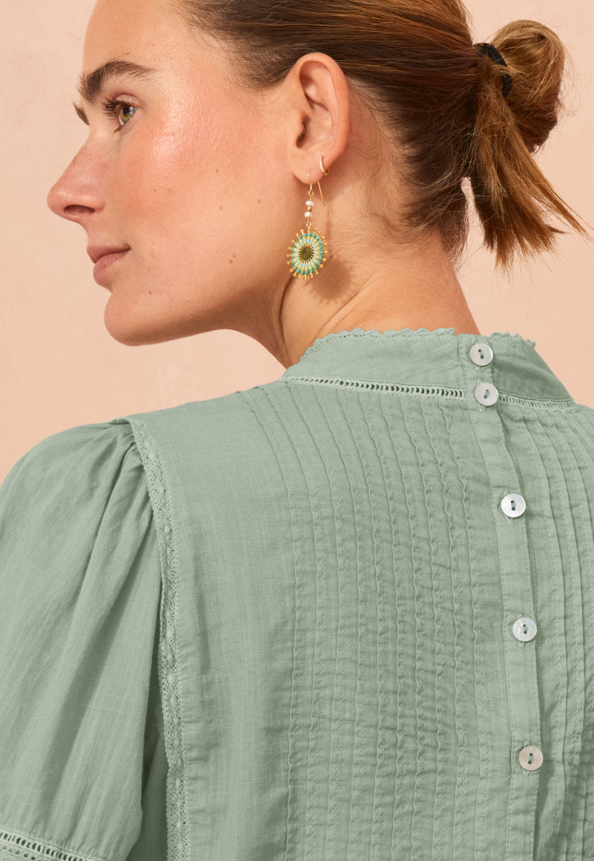 Sunburst earrings