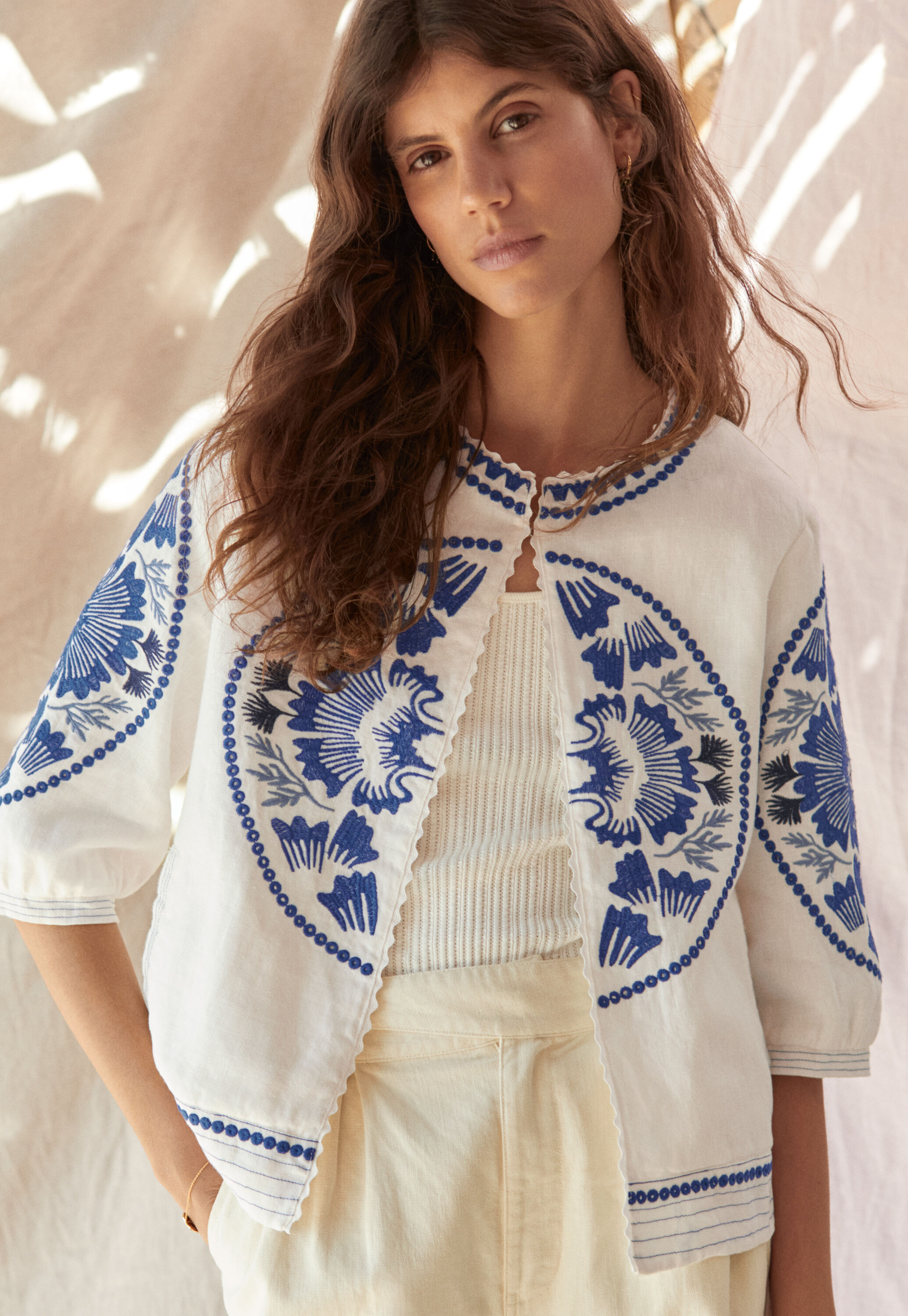 Embroidered jacket