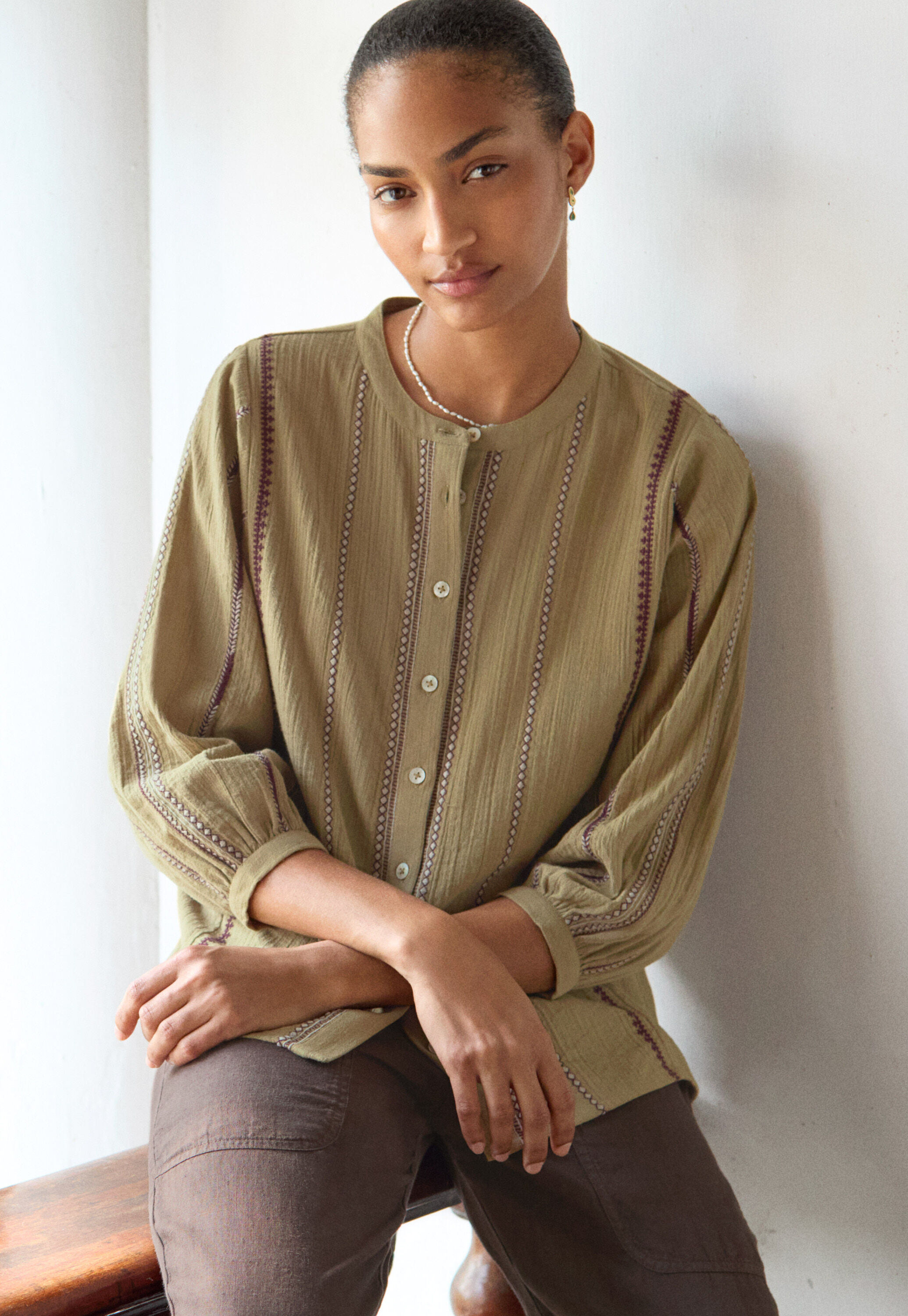 Loose-fit shirt