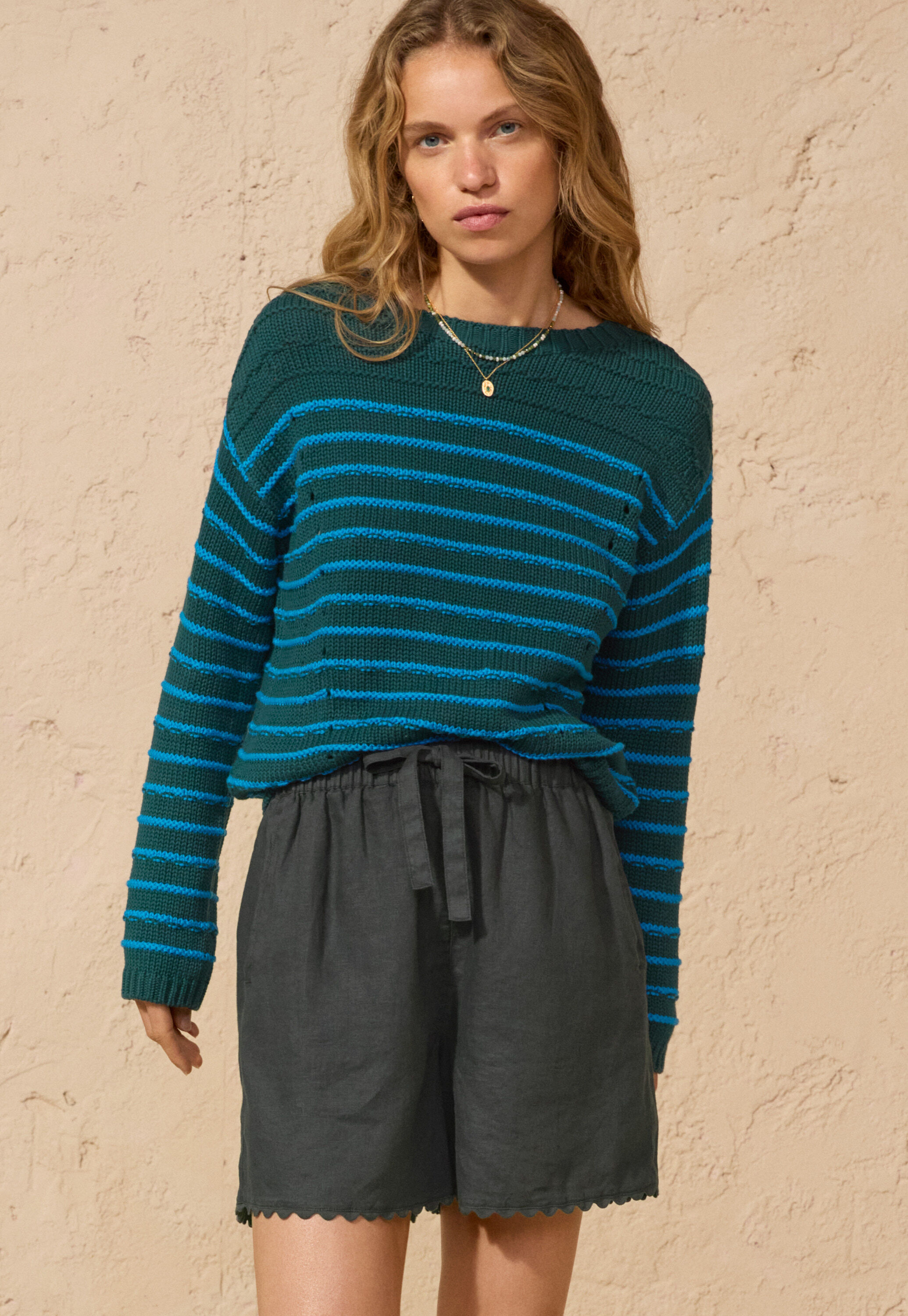 Stripe sweater