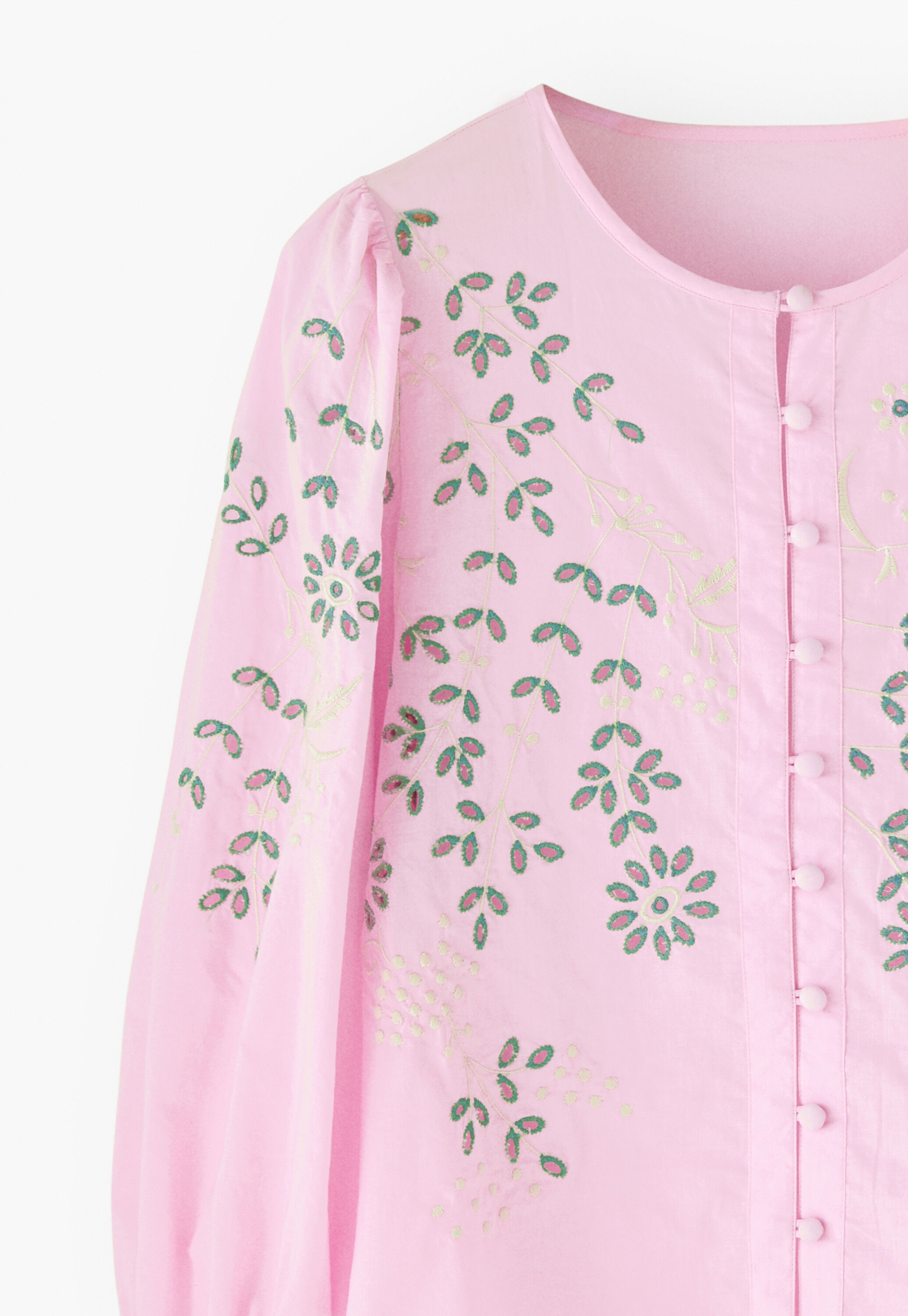 Cutwork blouse