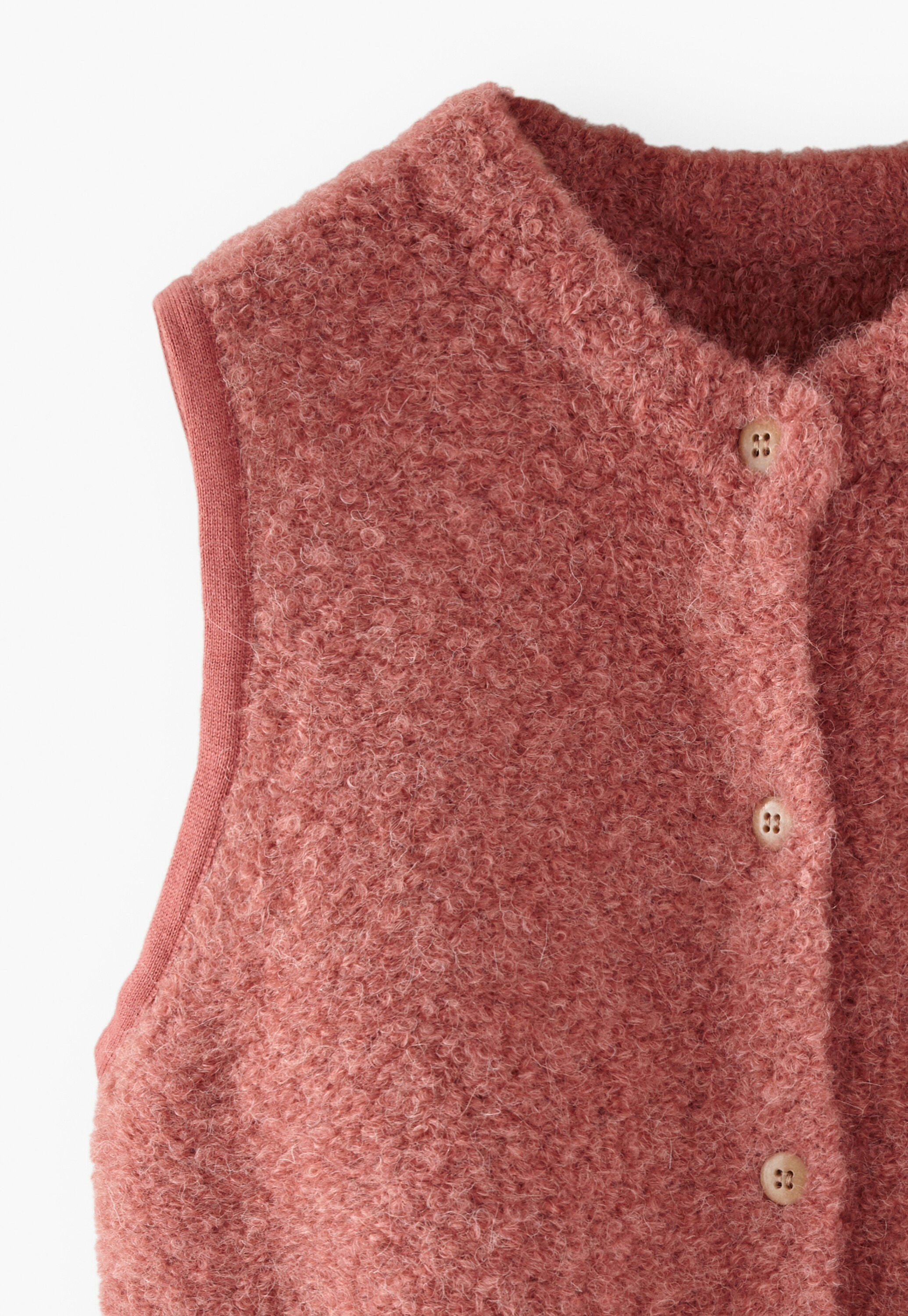 Knitted gilet