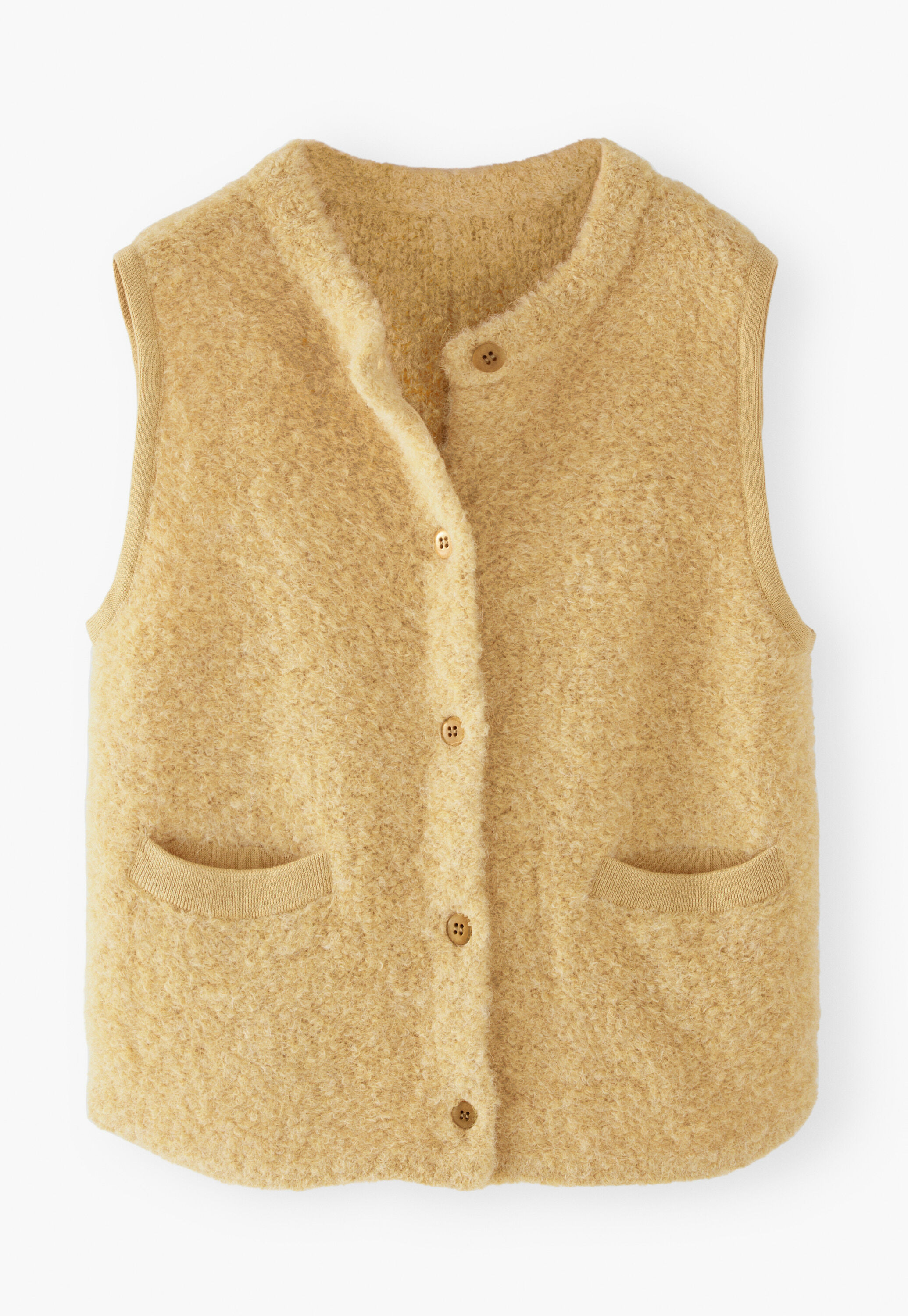 Knitted gilet
