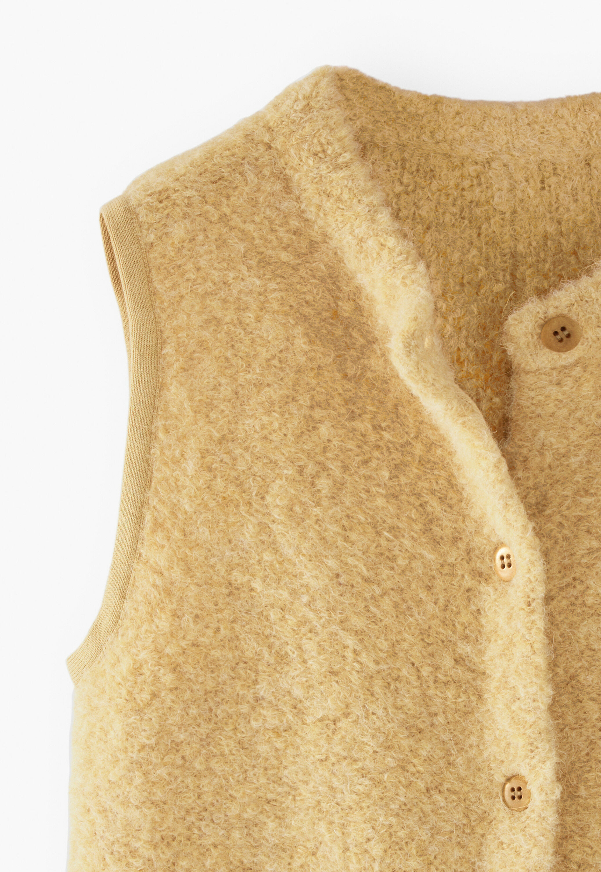 Knitted gilet