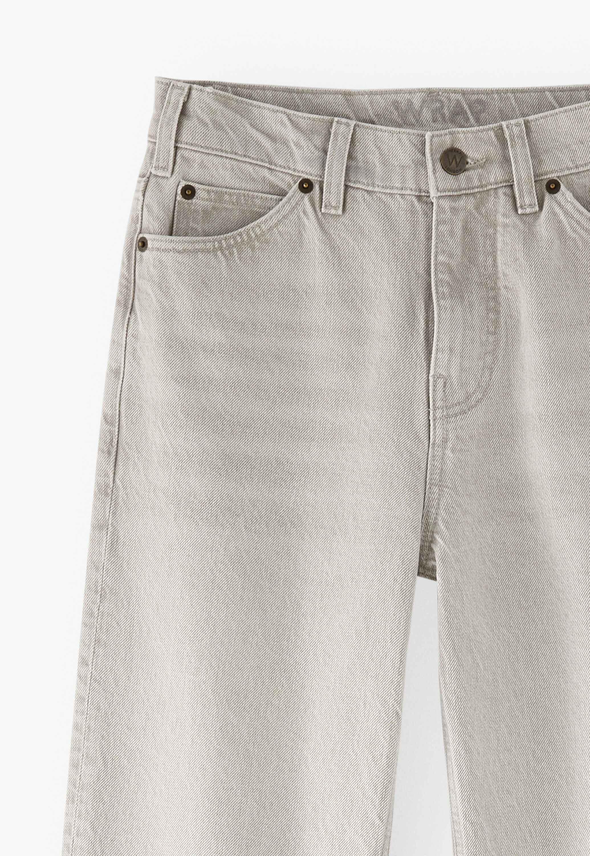 Split-hem jeans