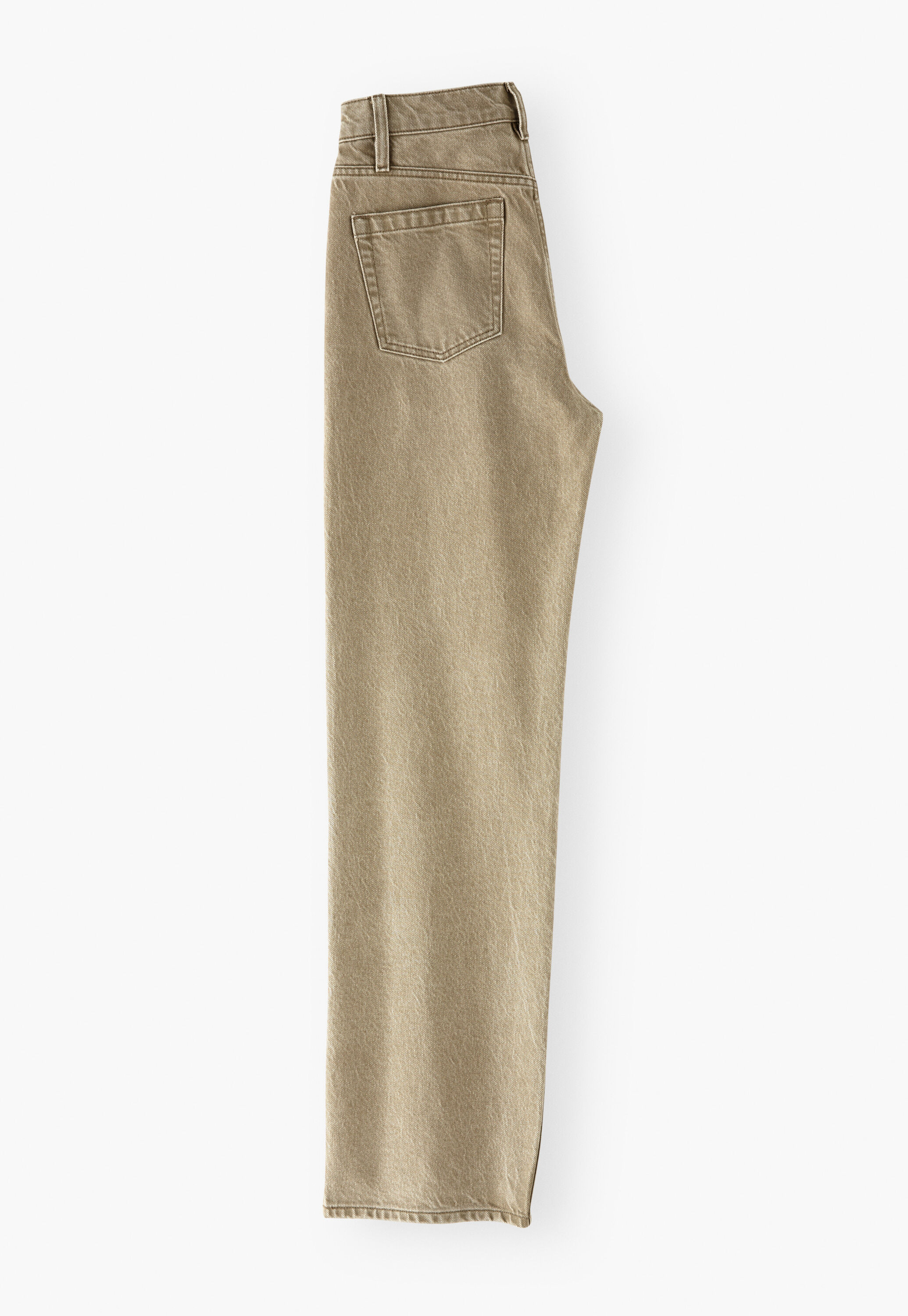Split-hem jeans