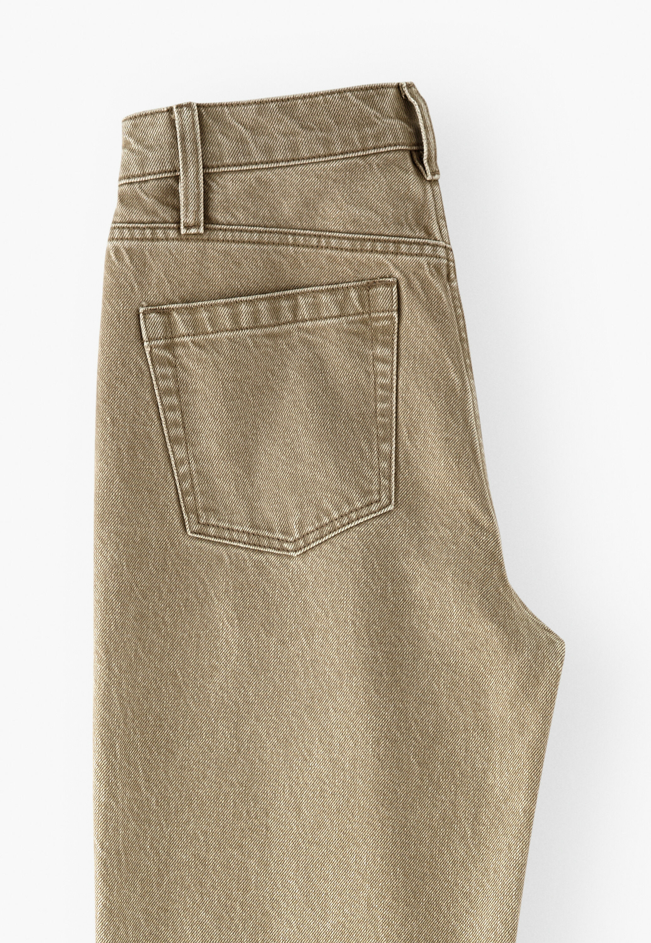 Split-hem jeans