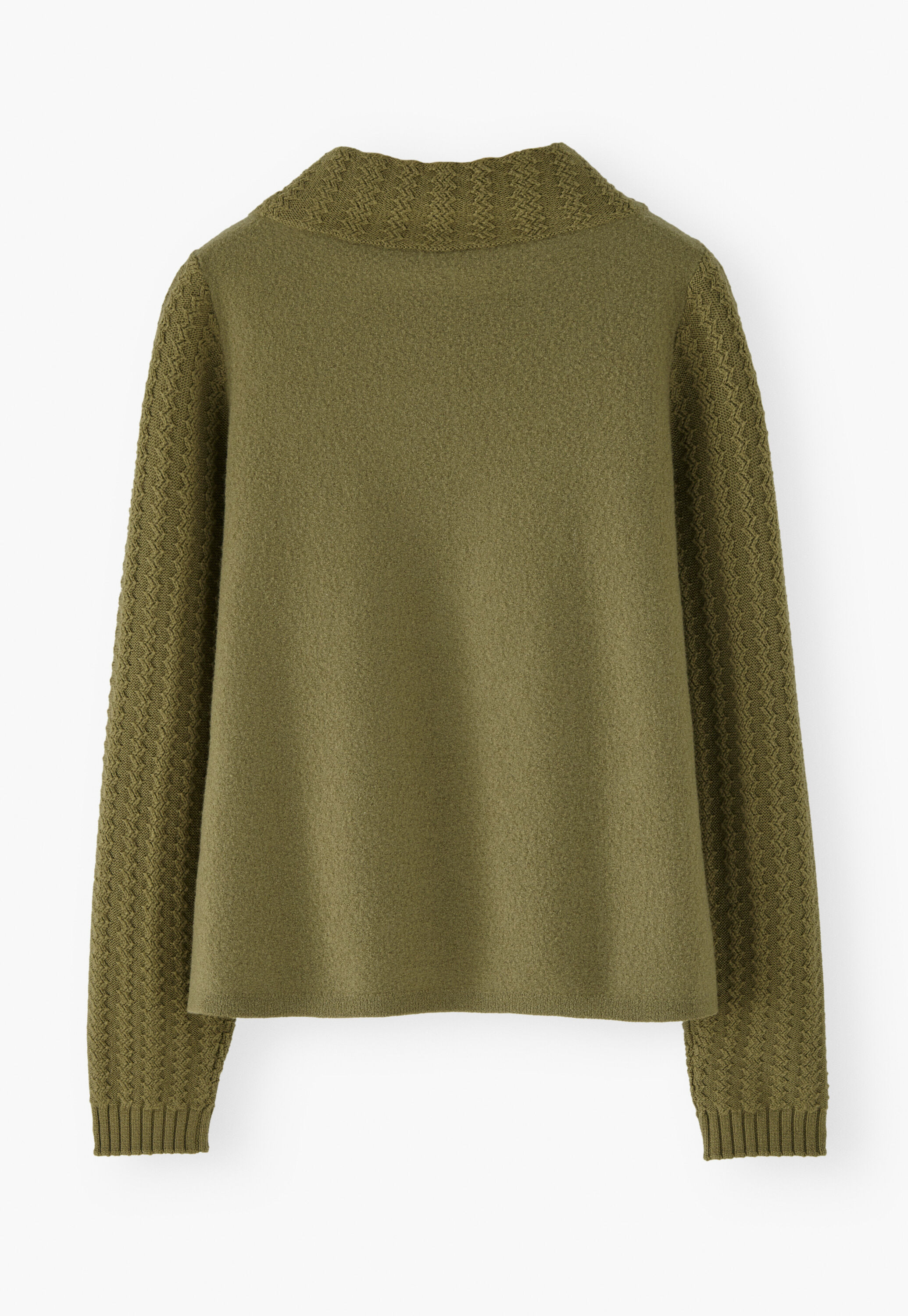 Stitch-detail sweater