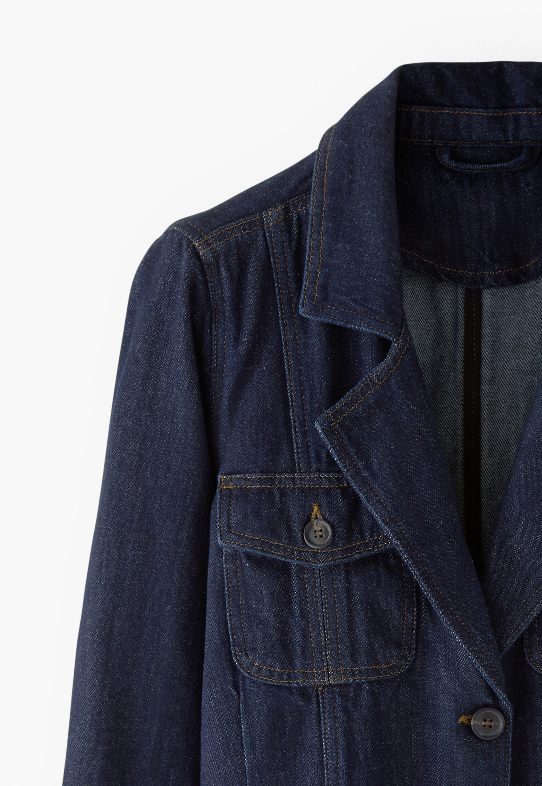 Denim blazer