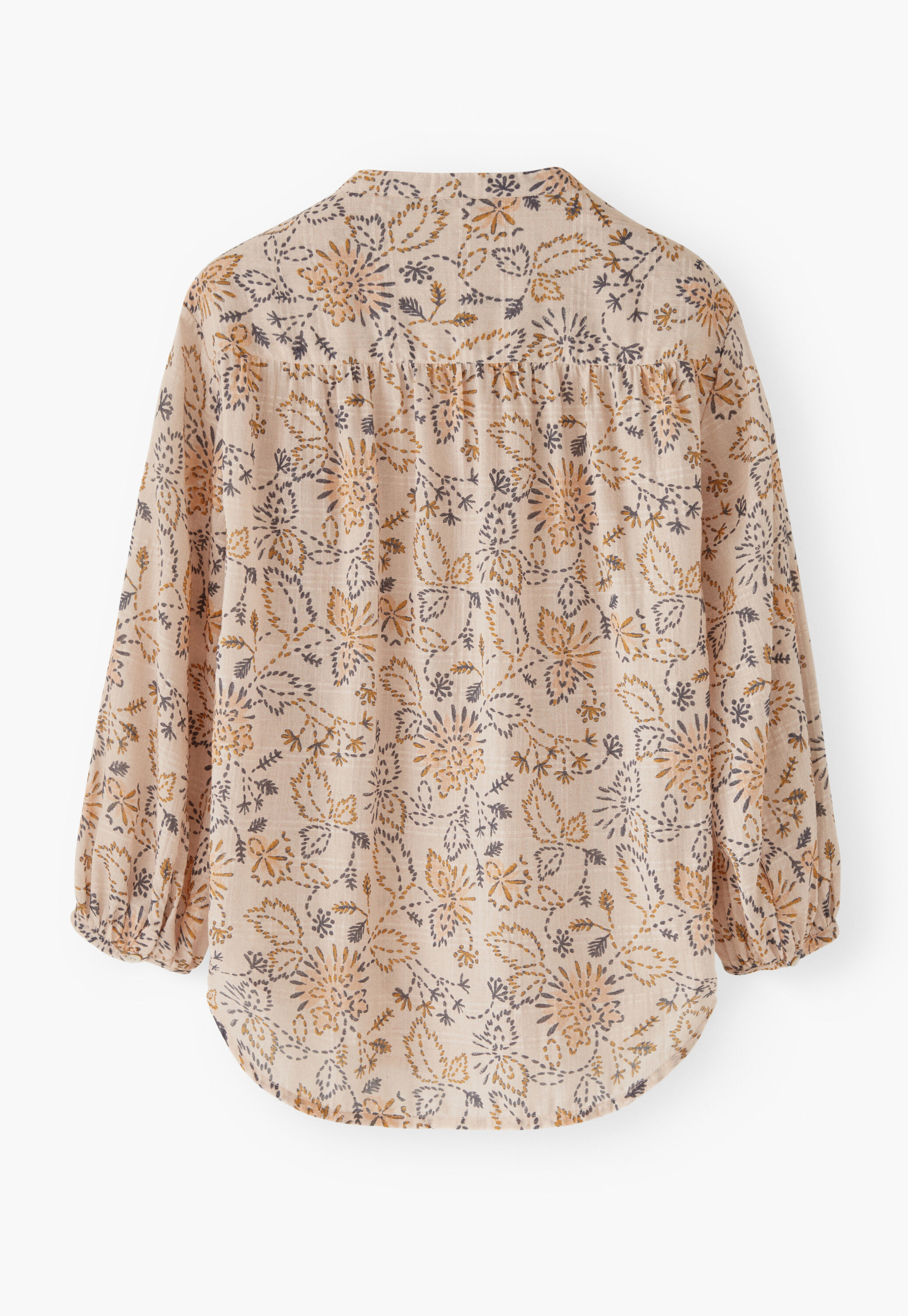 Printed boyfriend shirt