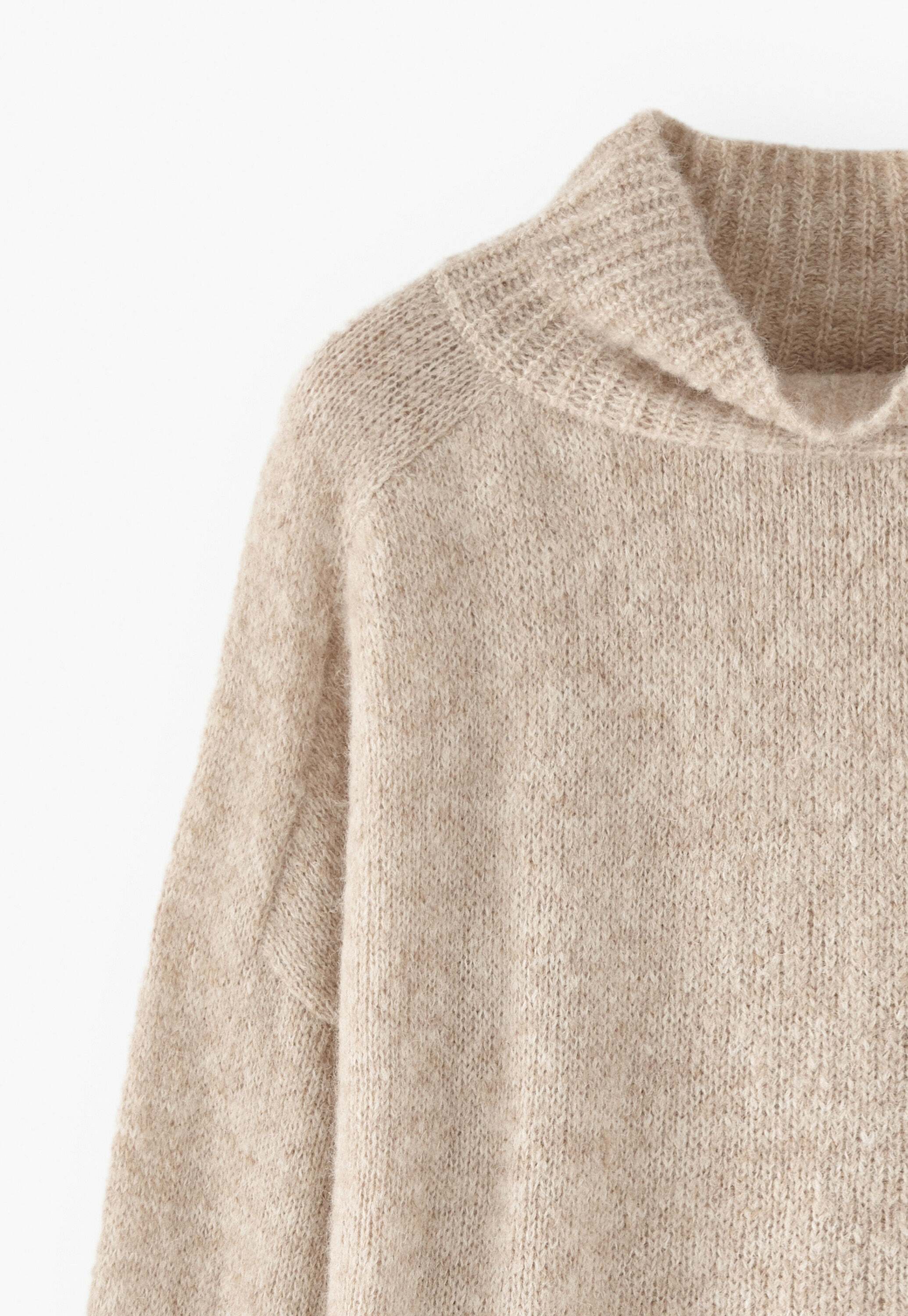 High-neck sweater