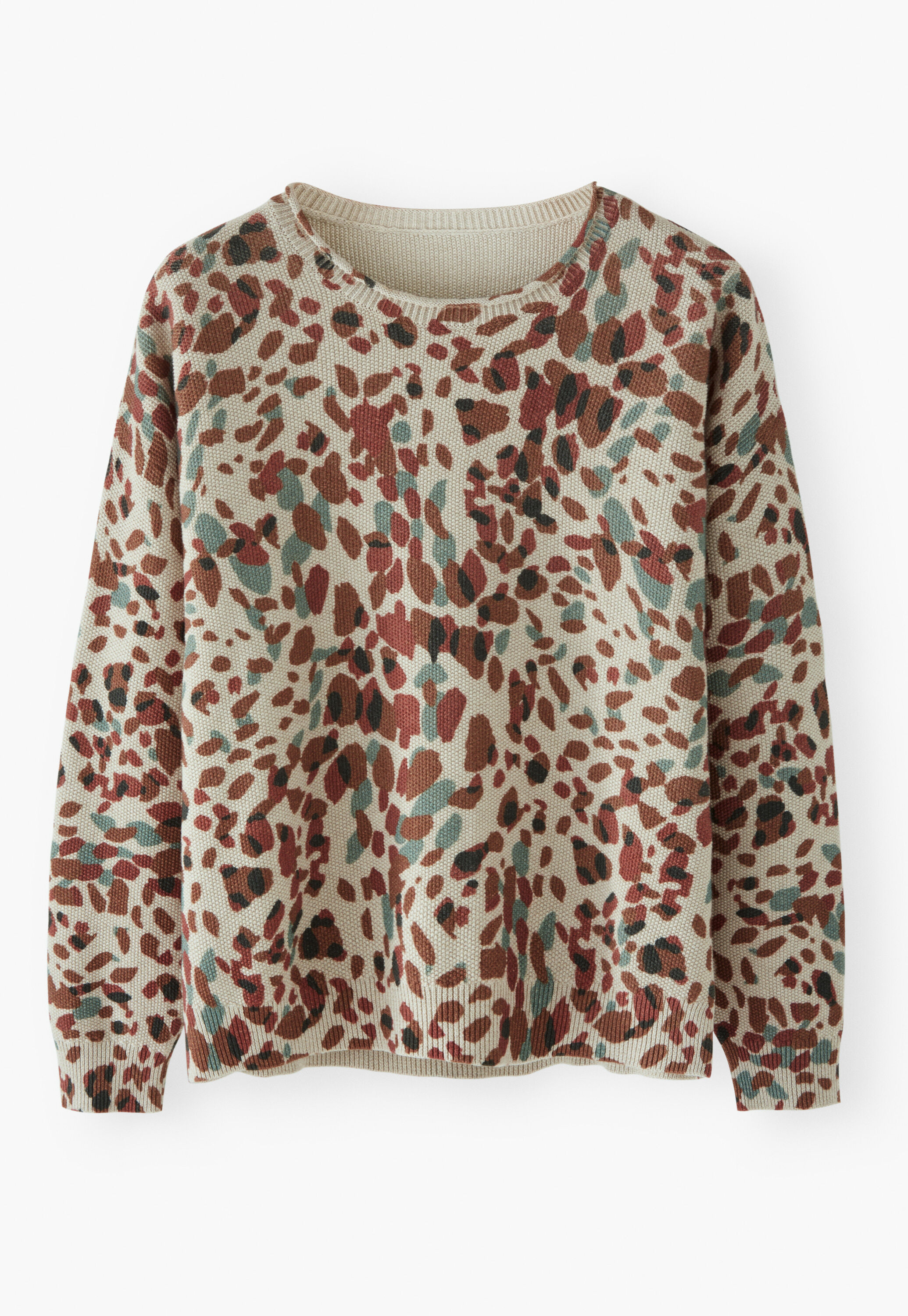 Printed sweater