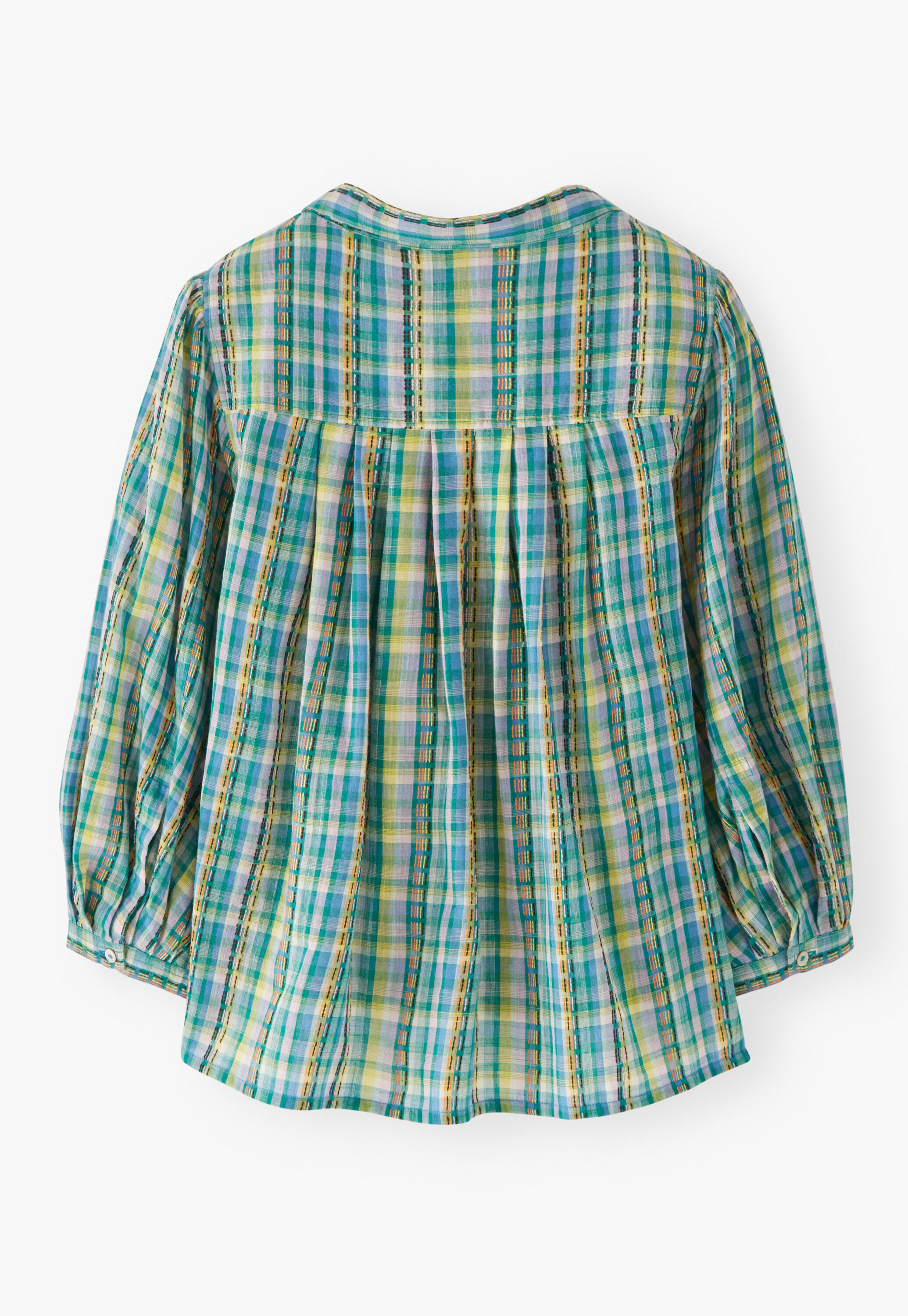 Checked blouse
