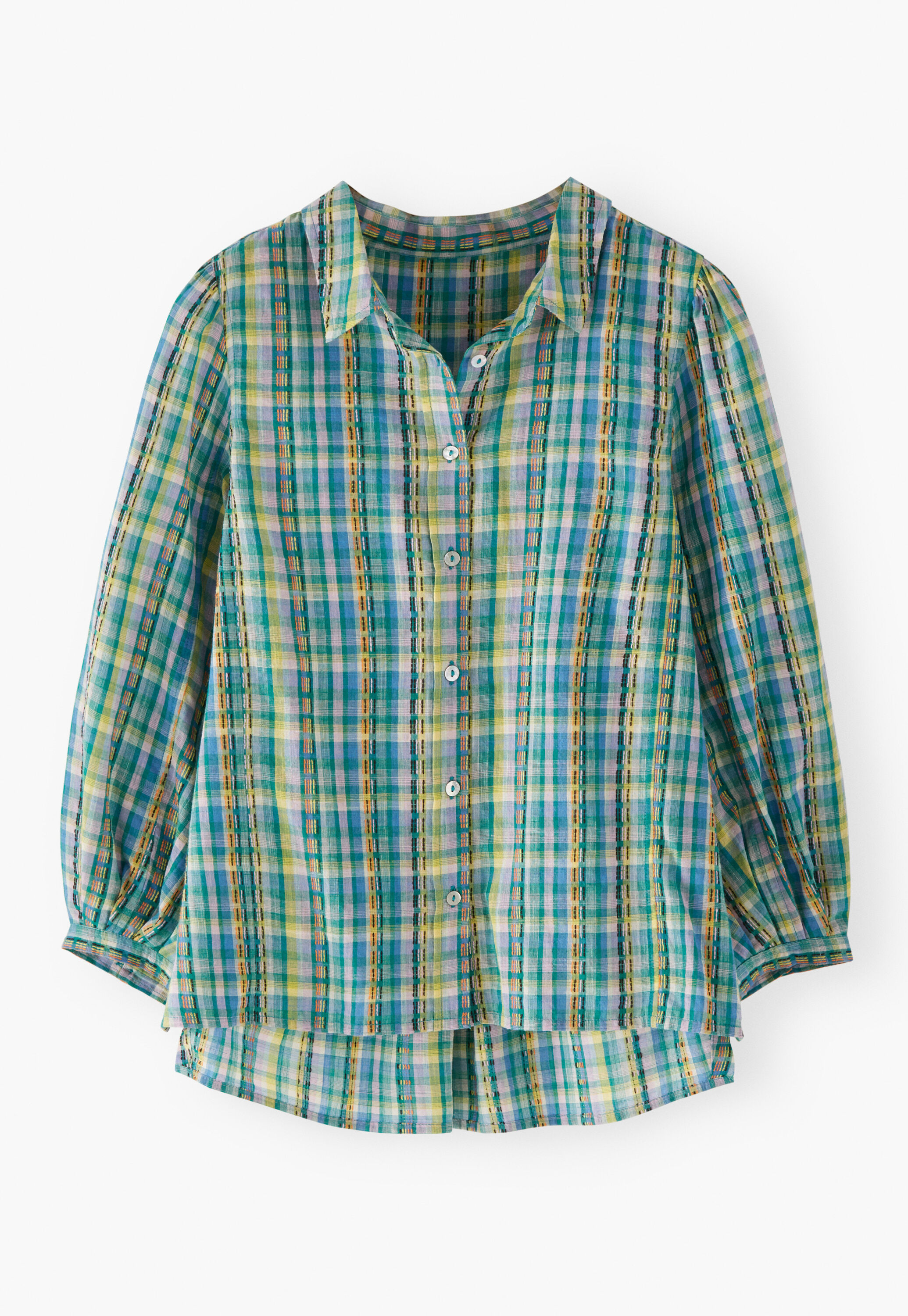 Checked blouse