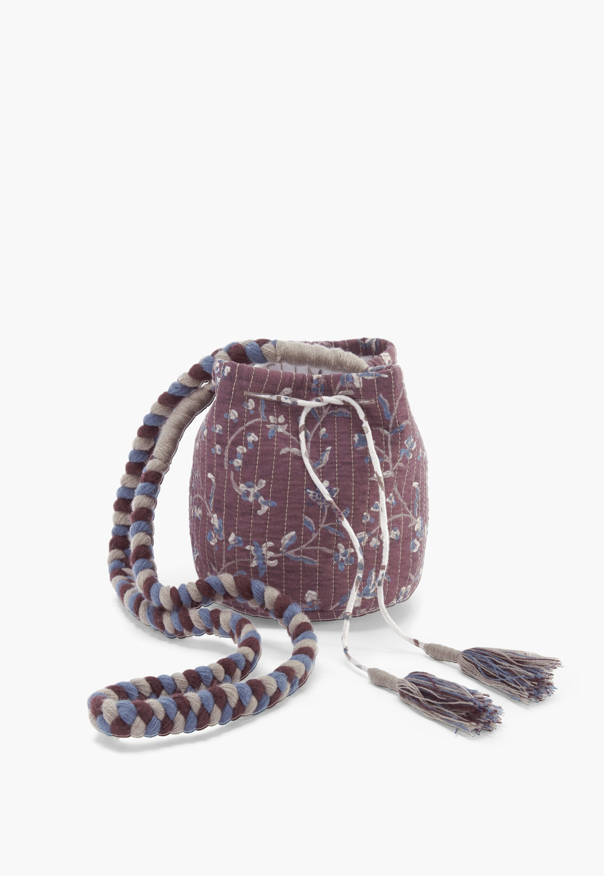 Printed crossbody bag