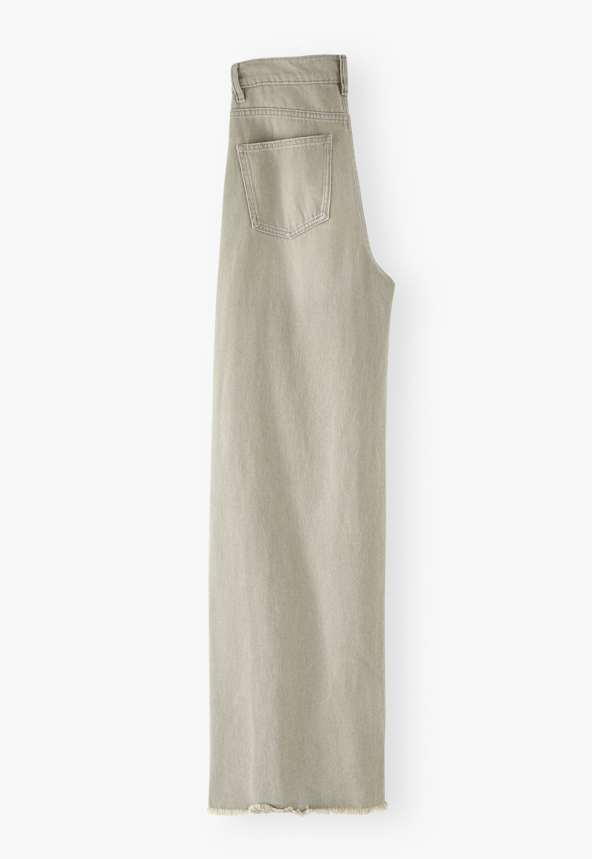Mid-rise wide-leg jeans