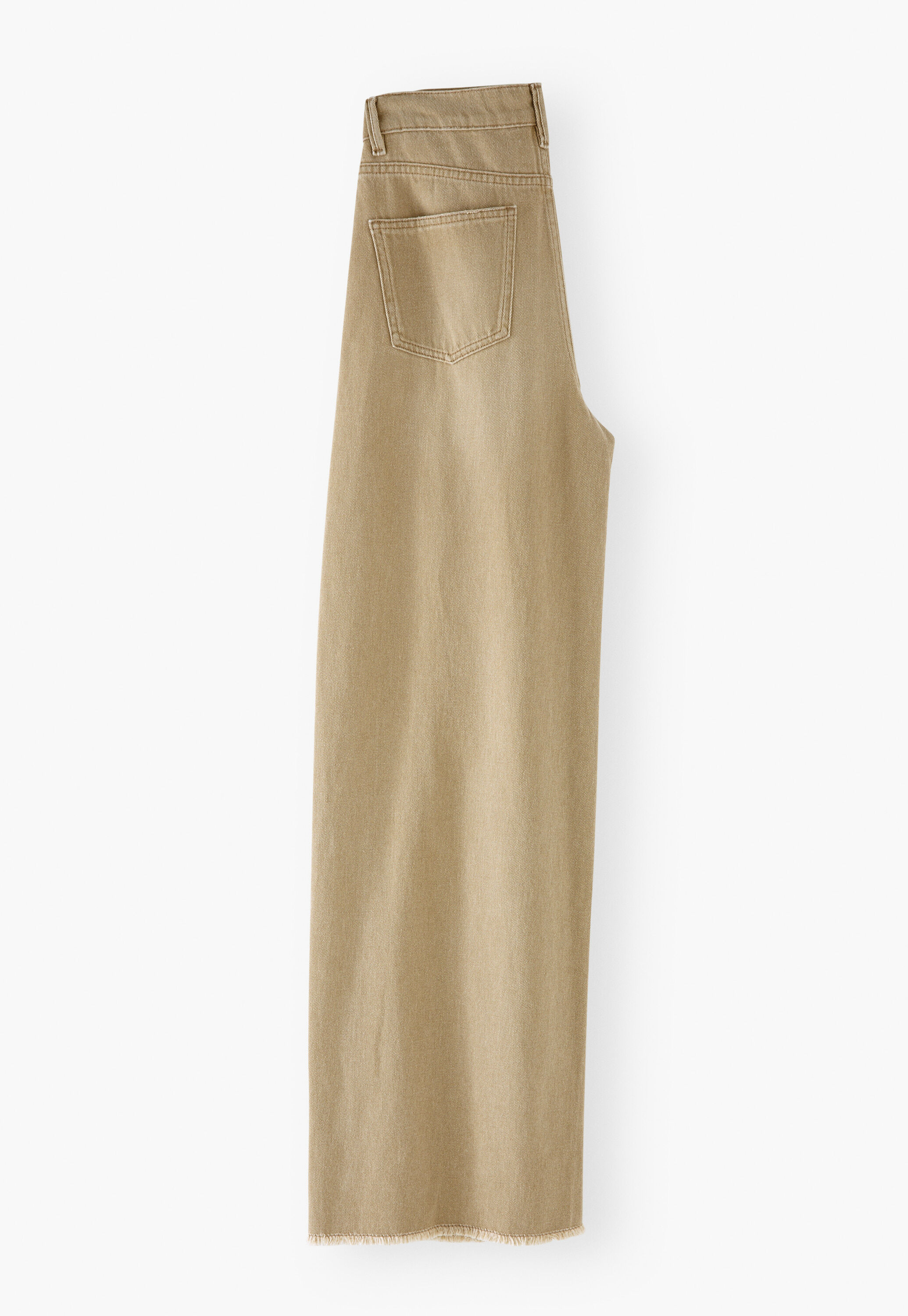 Mid-rise wide-leg jeans