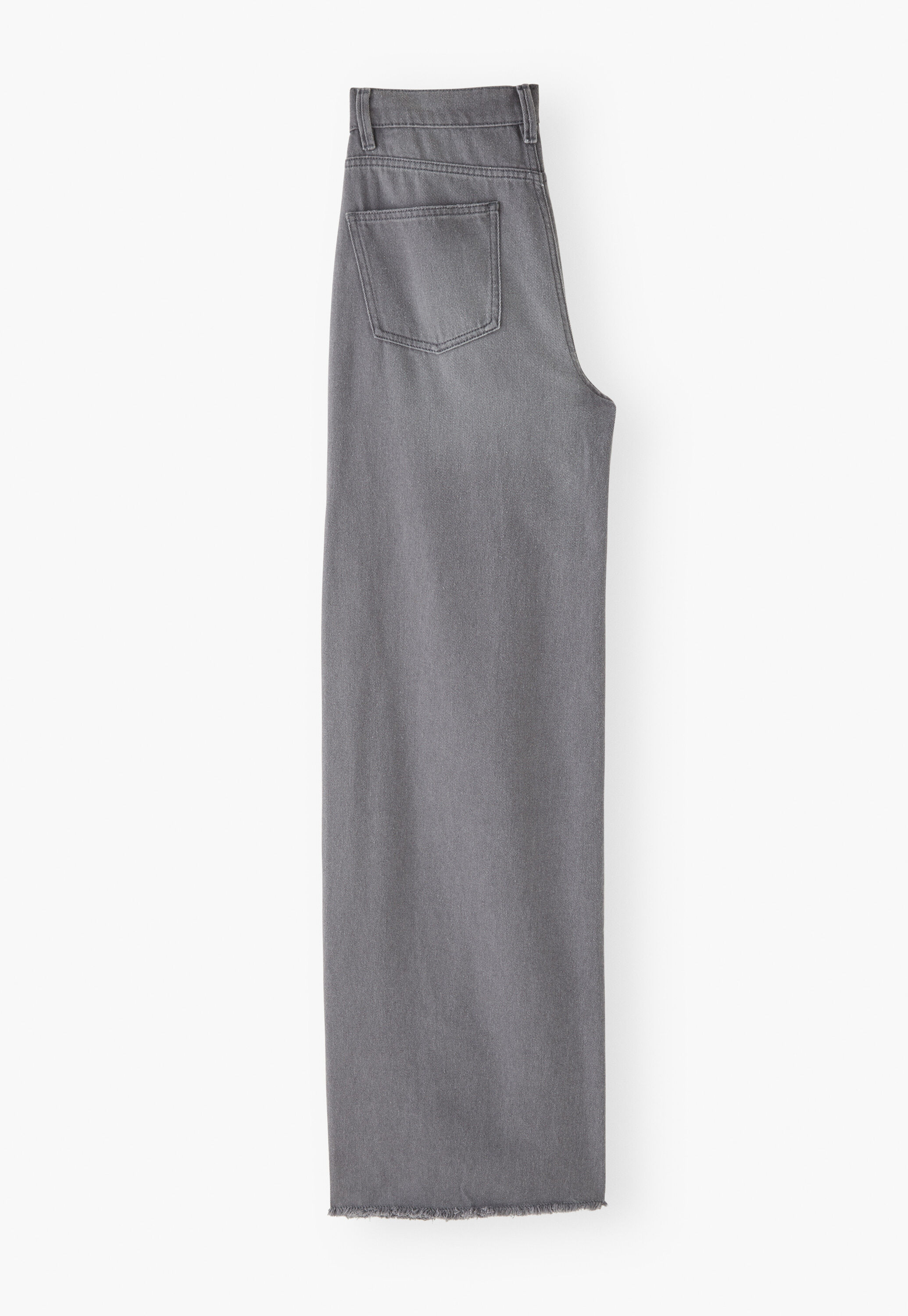 Mid-rise wide-leg jeans