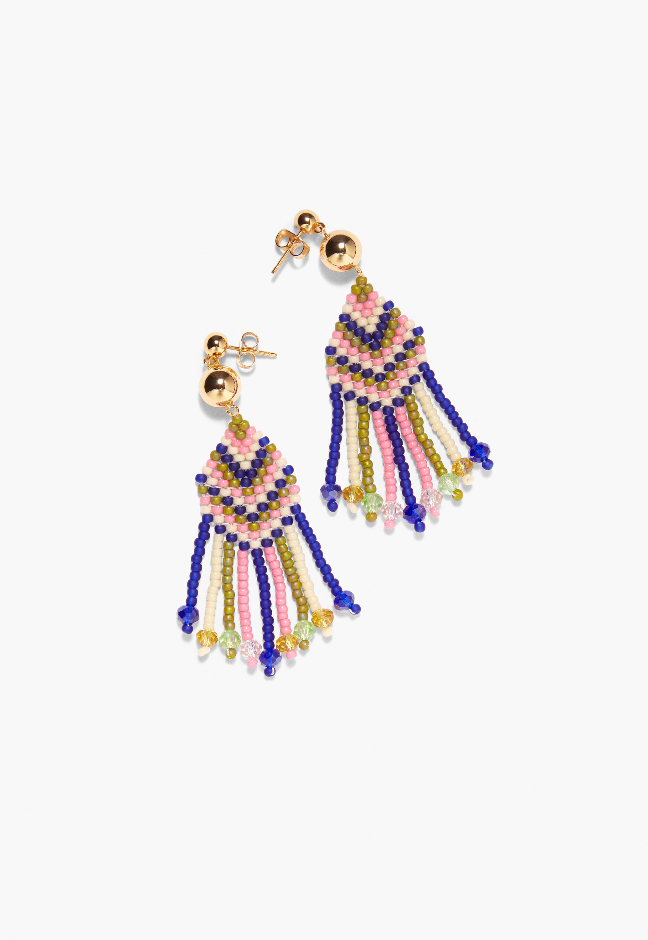 Multi-bead earrings