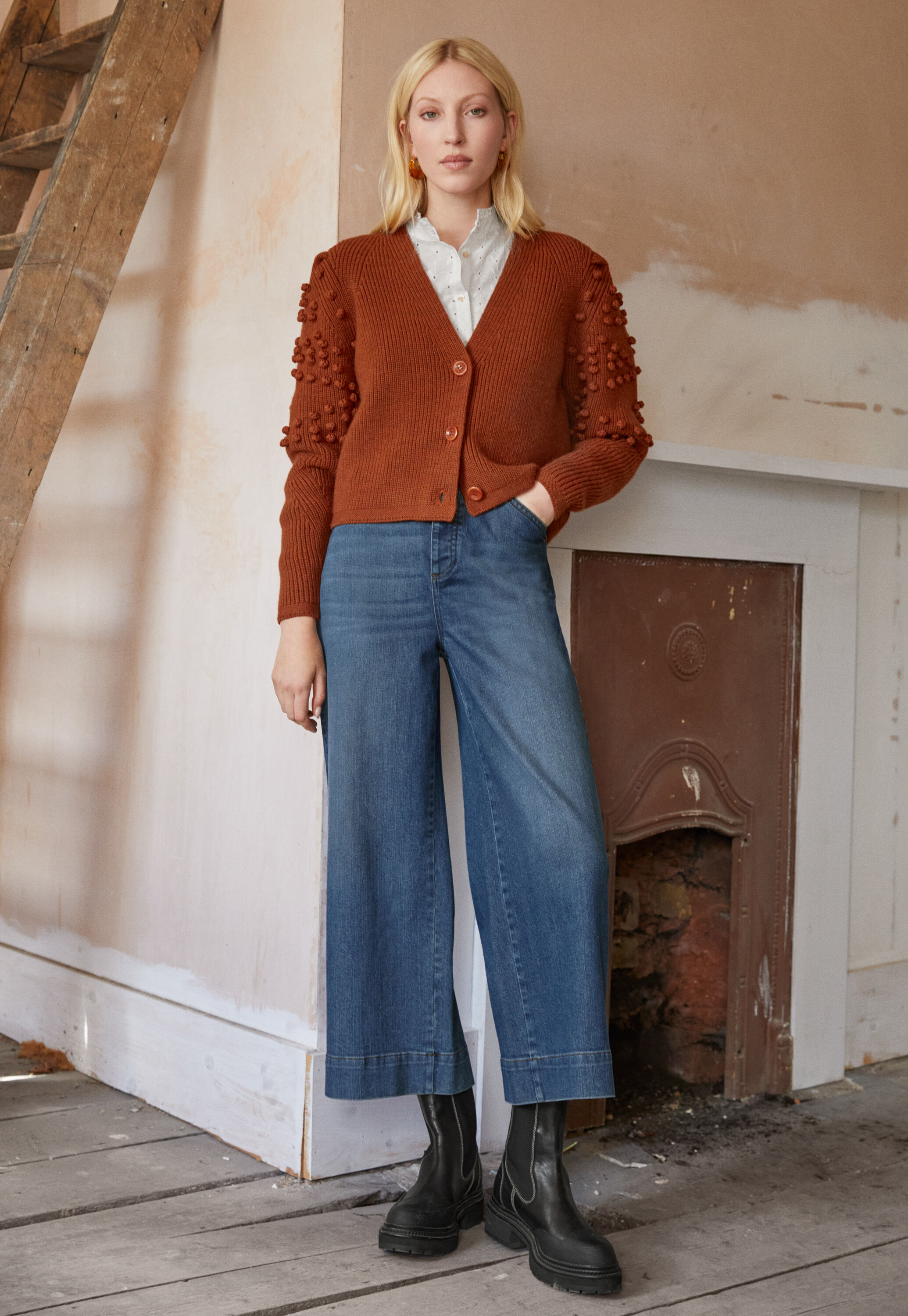 Bobble cardigan