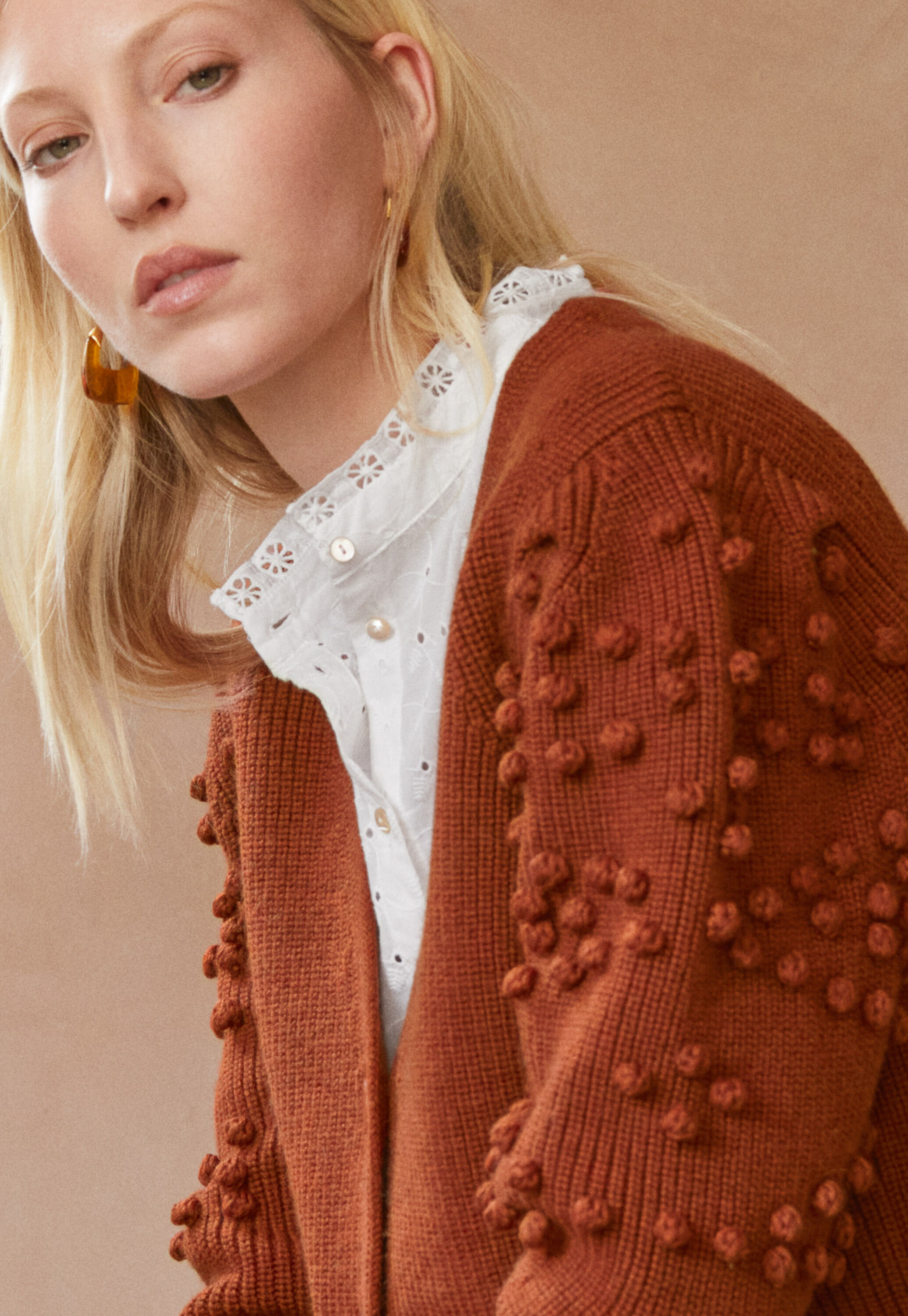 Bobble cardigan
