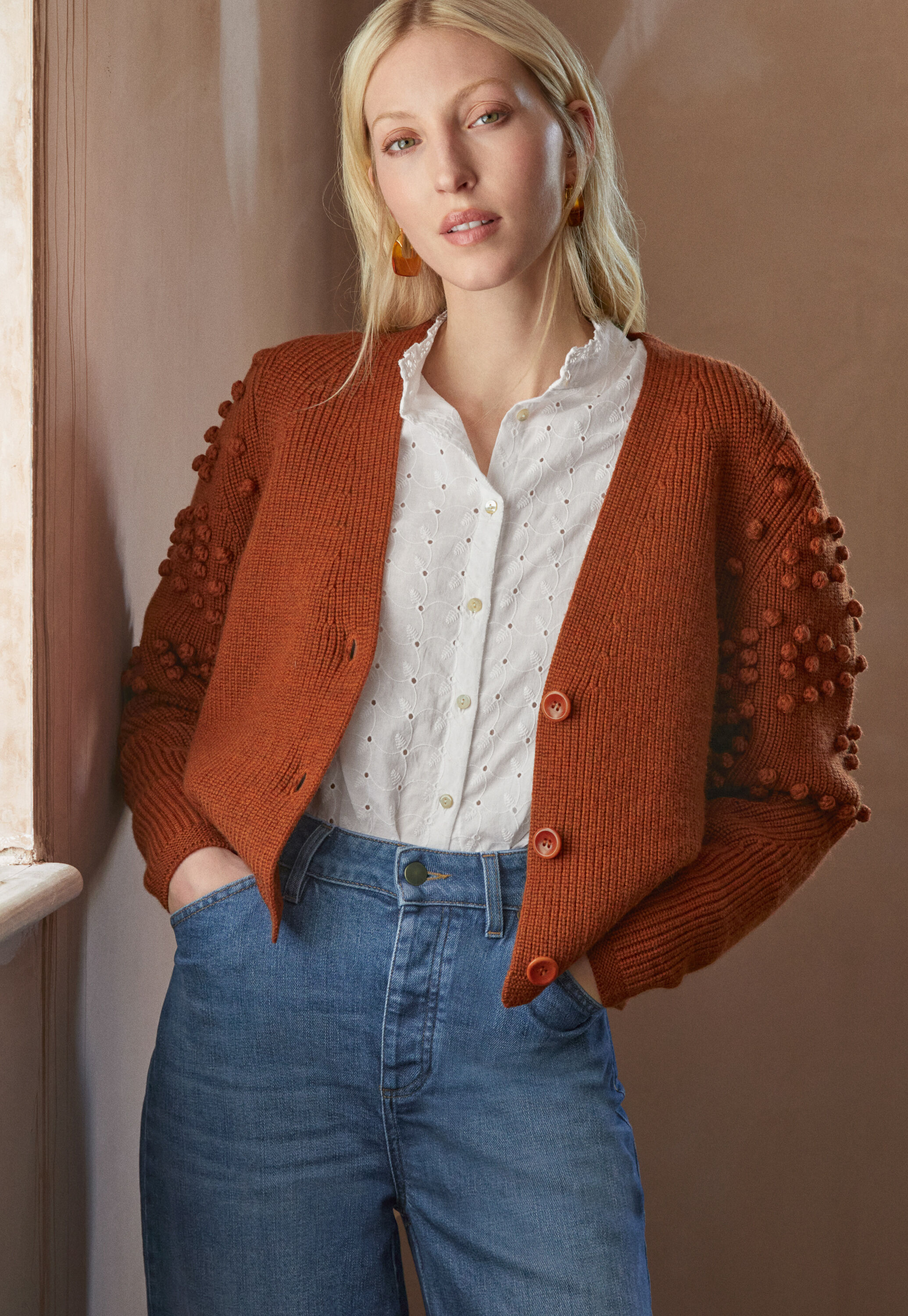 Bobble cardigan