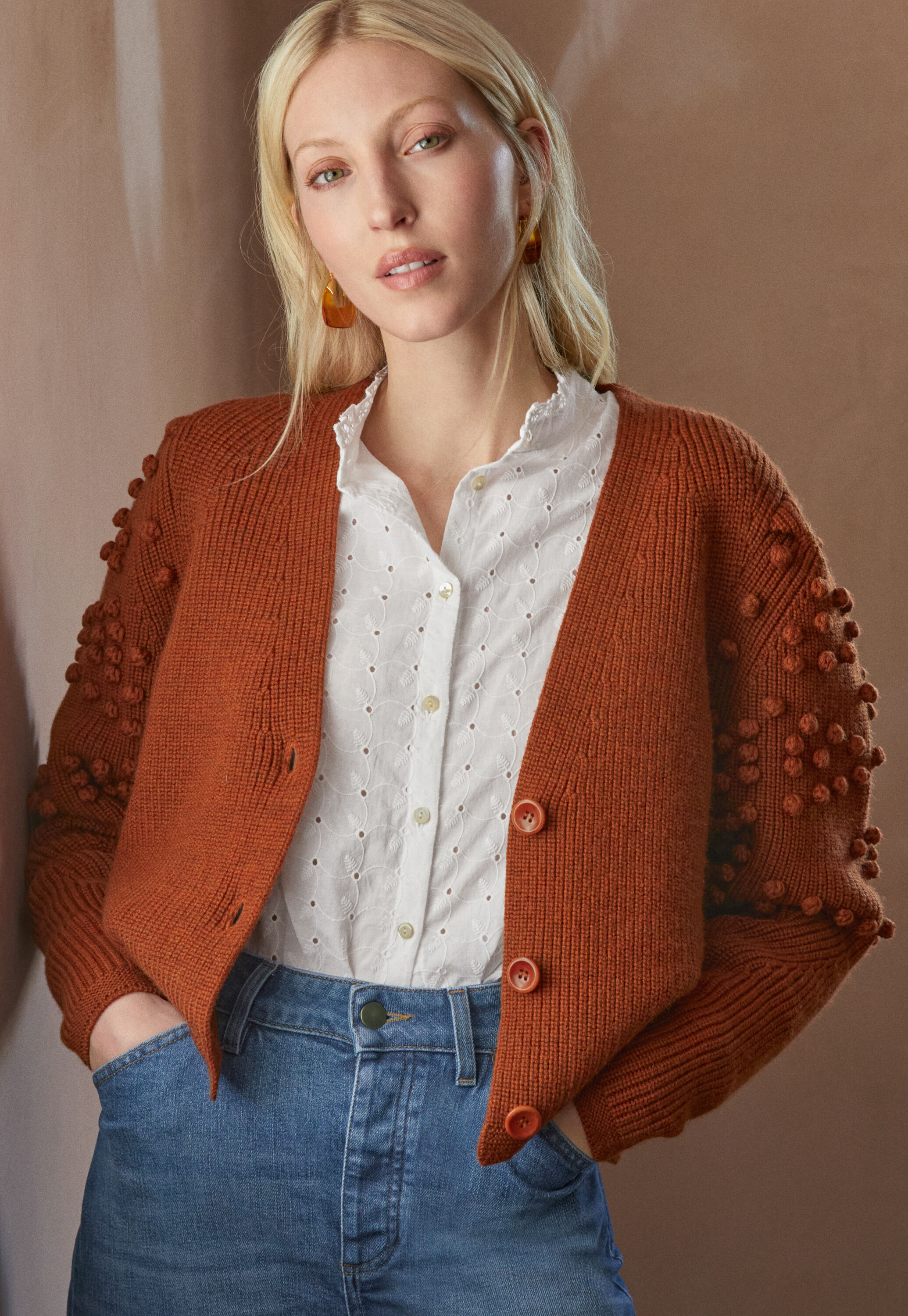 Broderie blouse