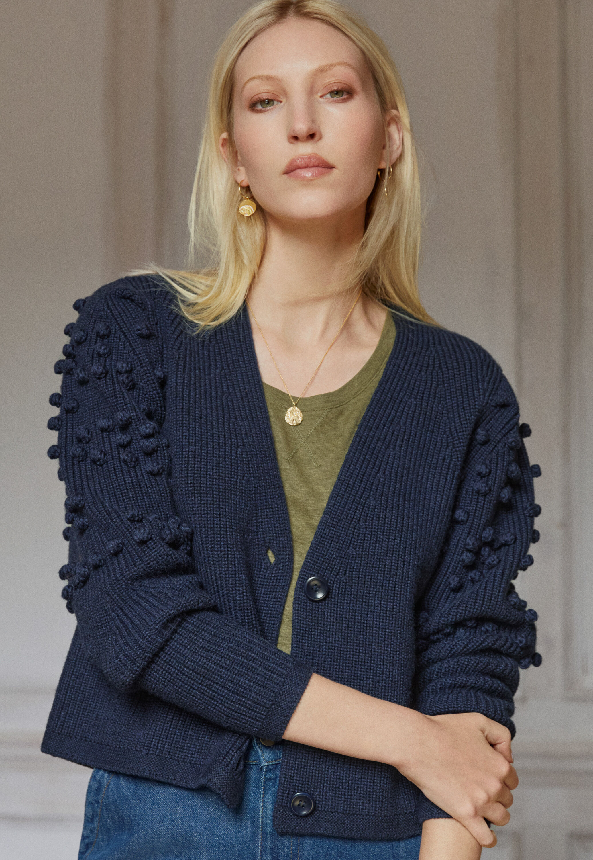 Bobble cardigan