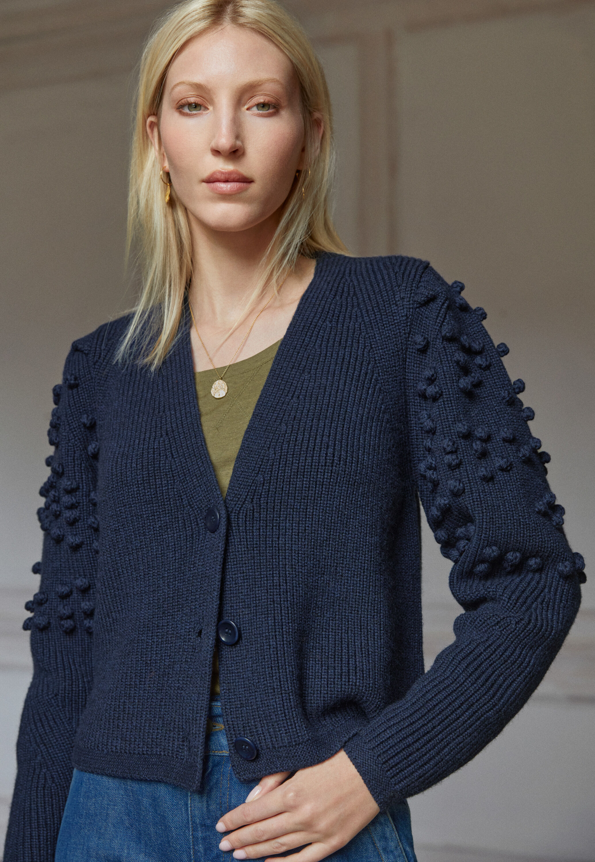 Bobble cardigan