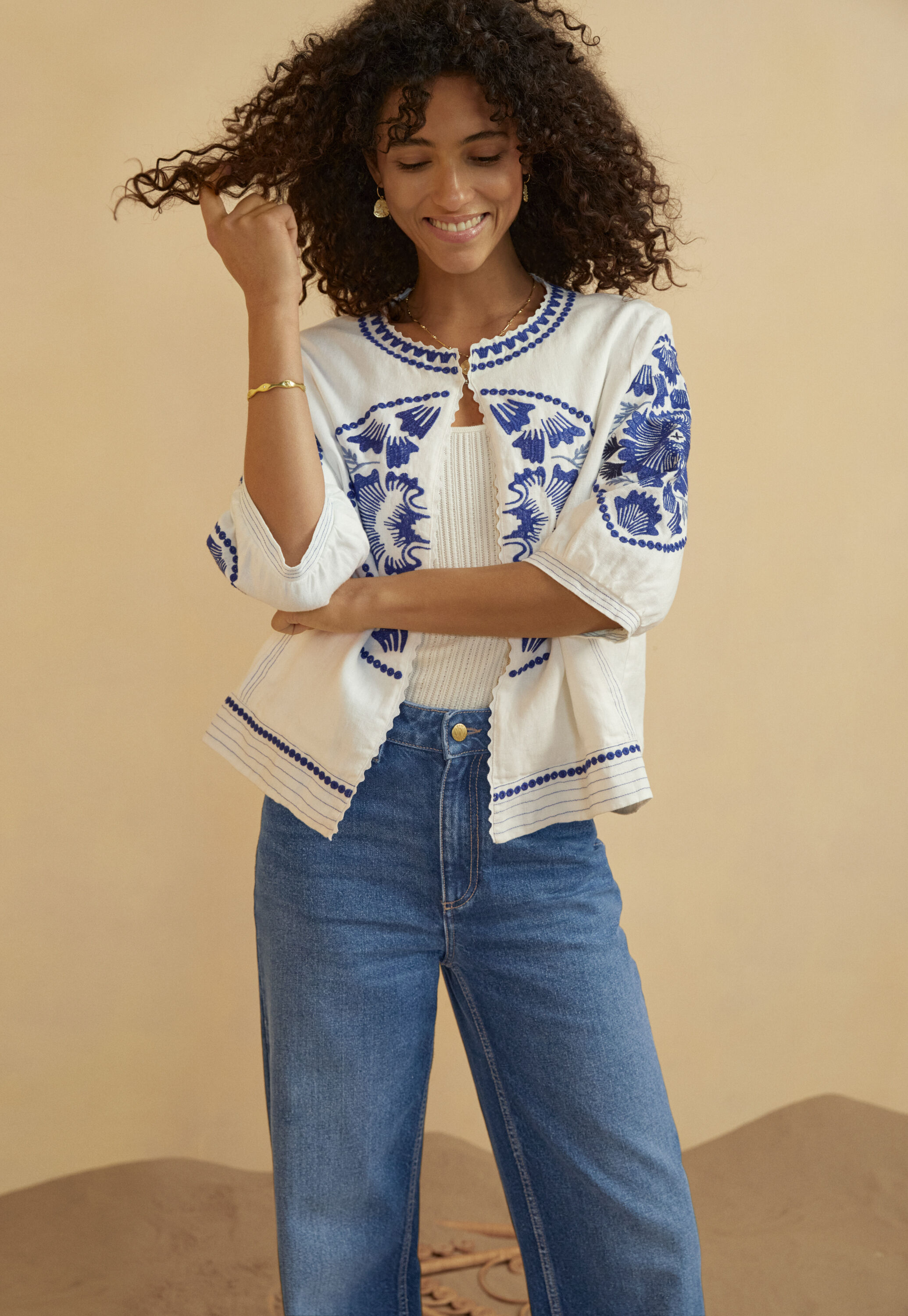Embroidered jacket