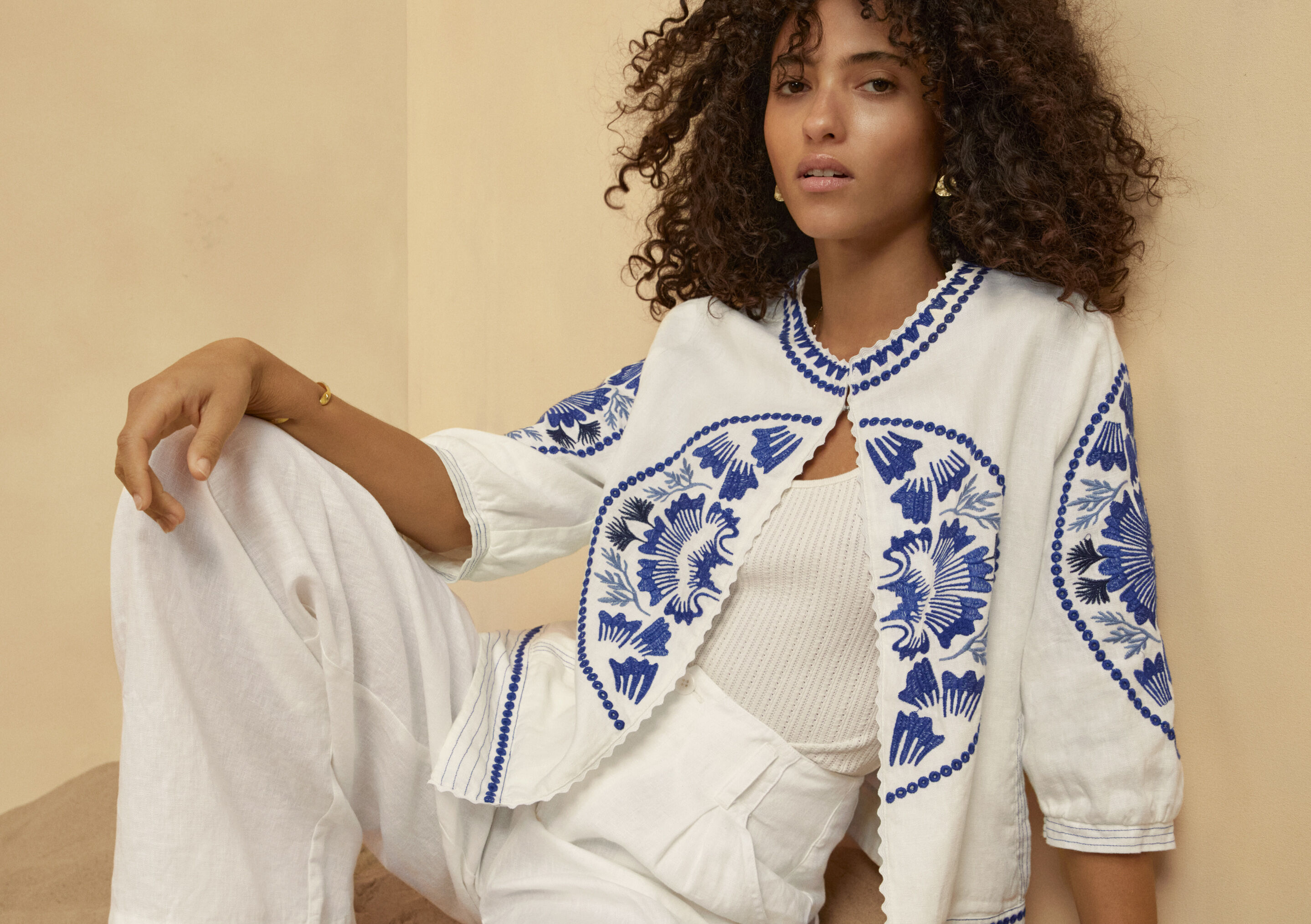 Embroidered jacket