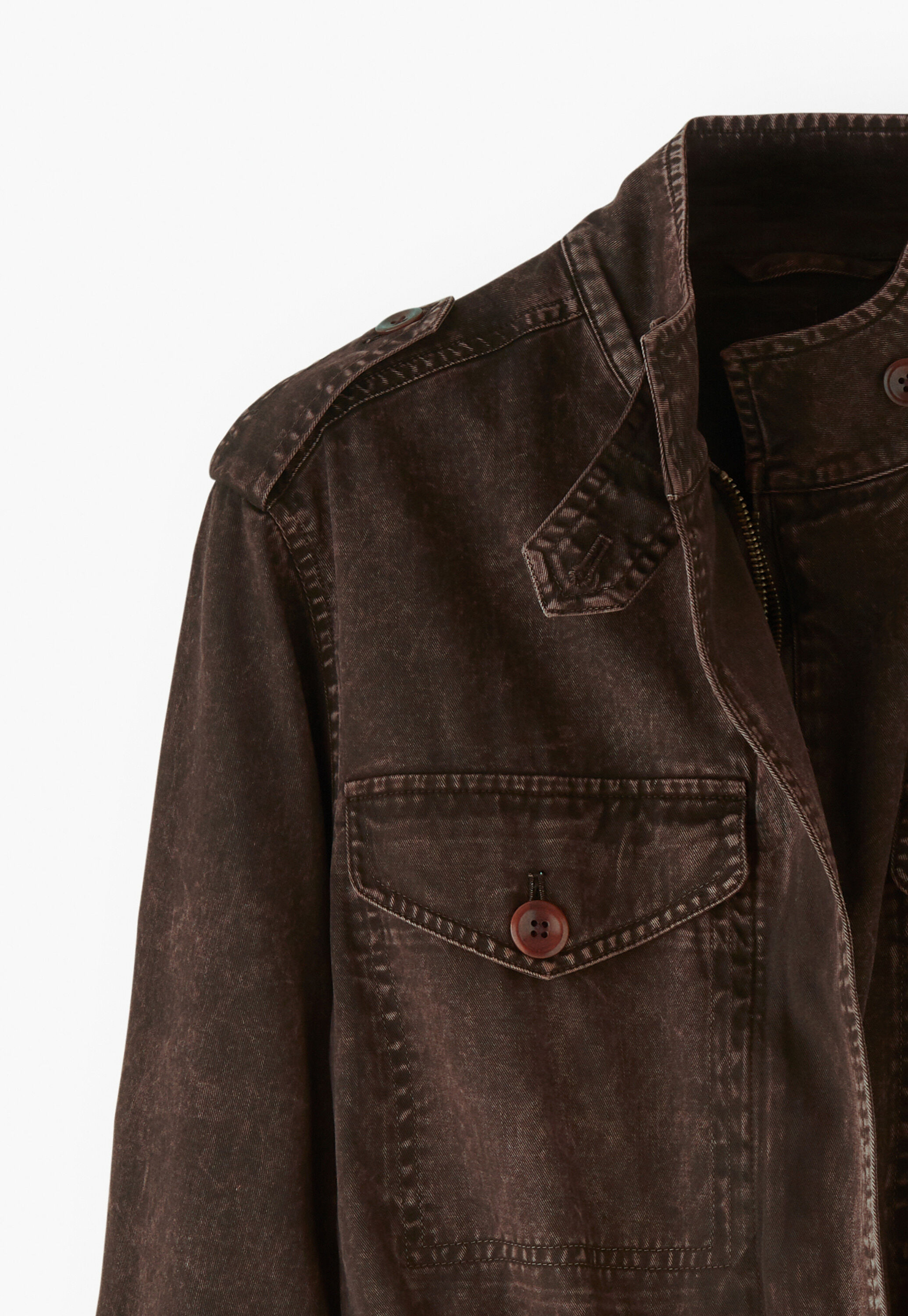 Laundered jacket