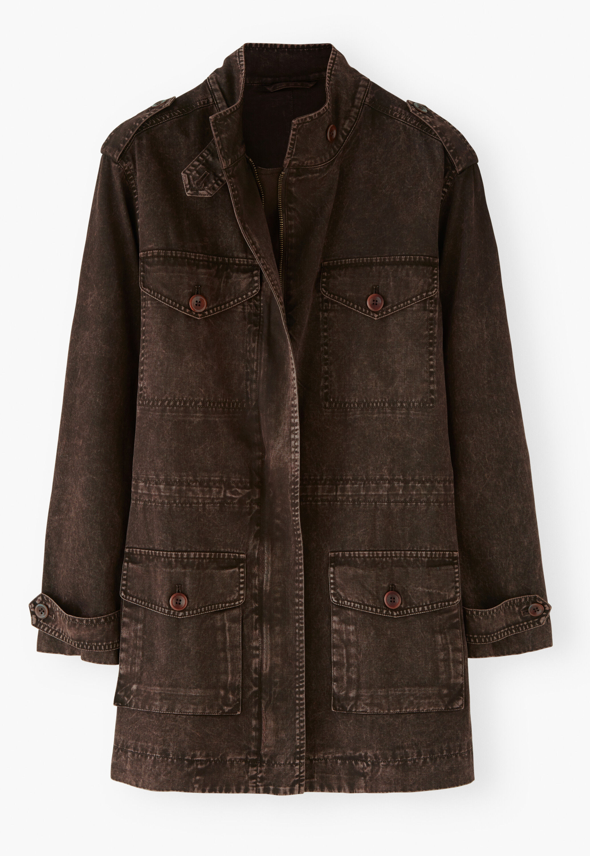 Laundered jacket