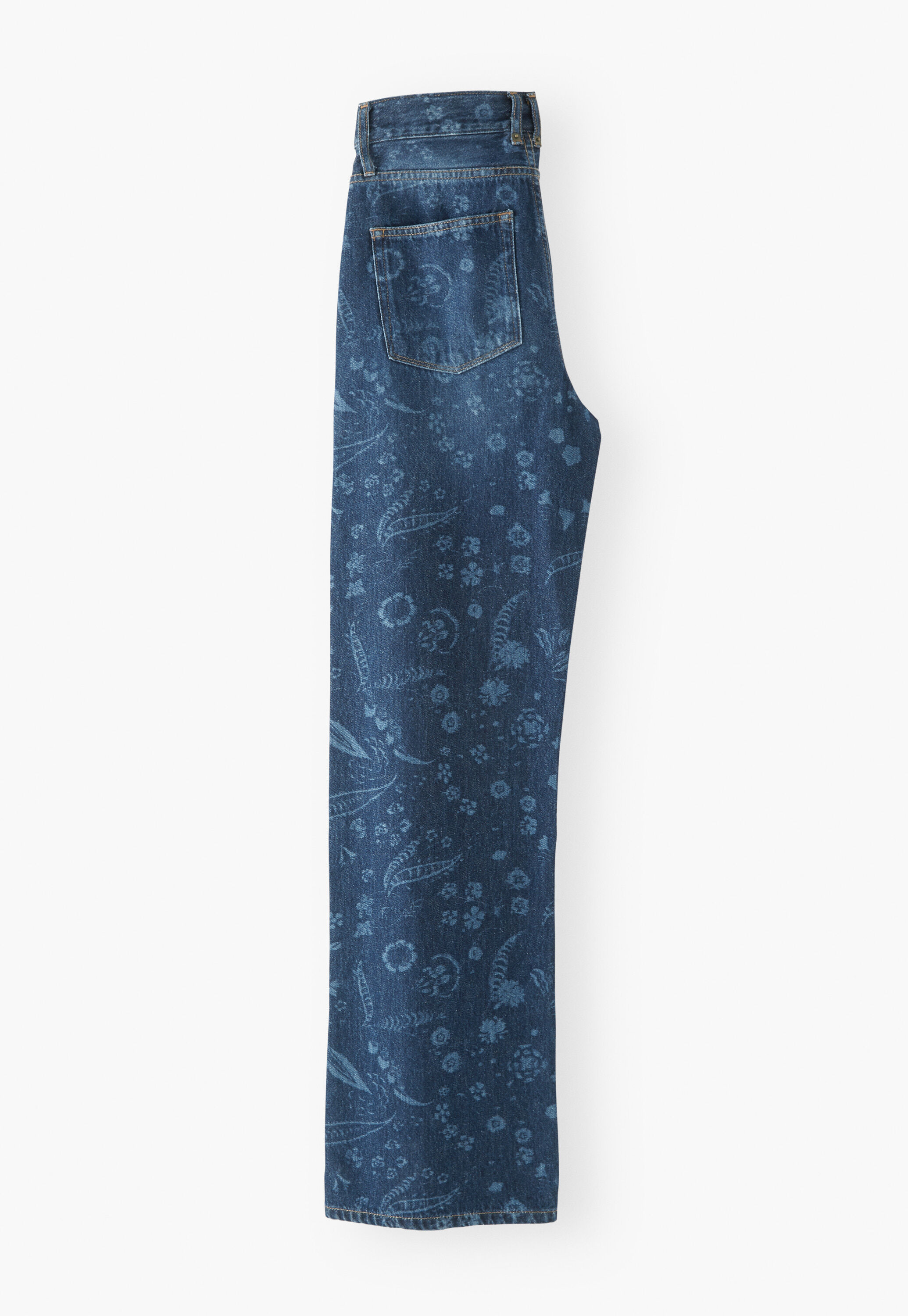 Lasered jeans