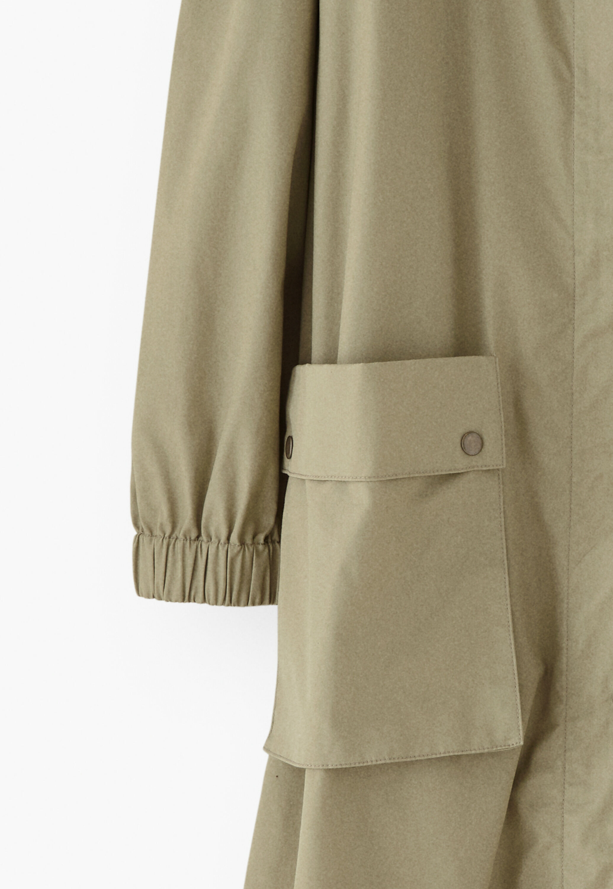 Water-resistant parka