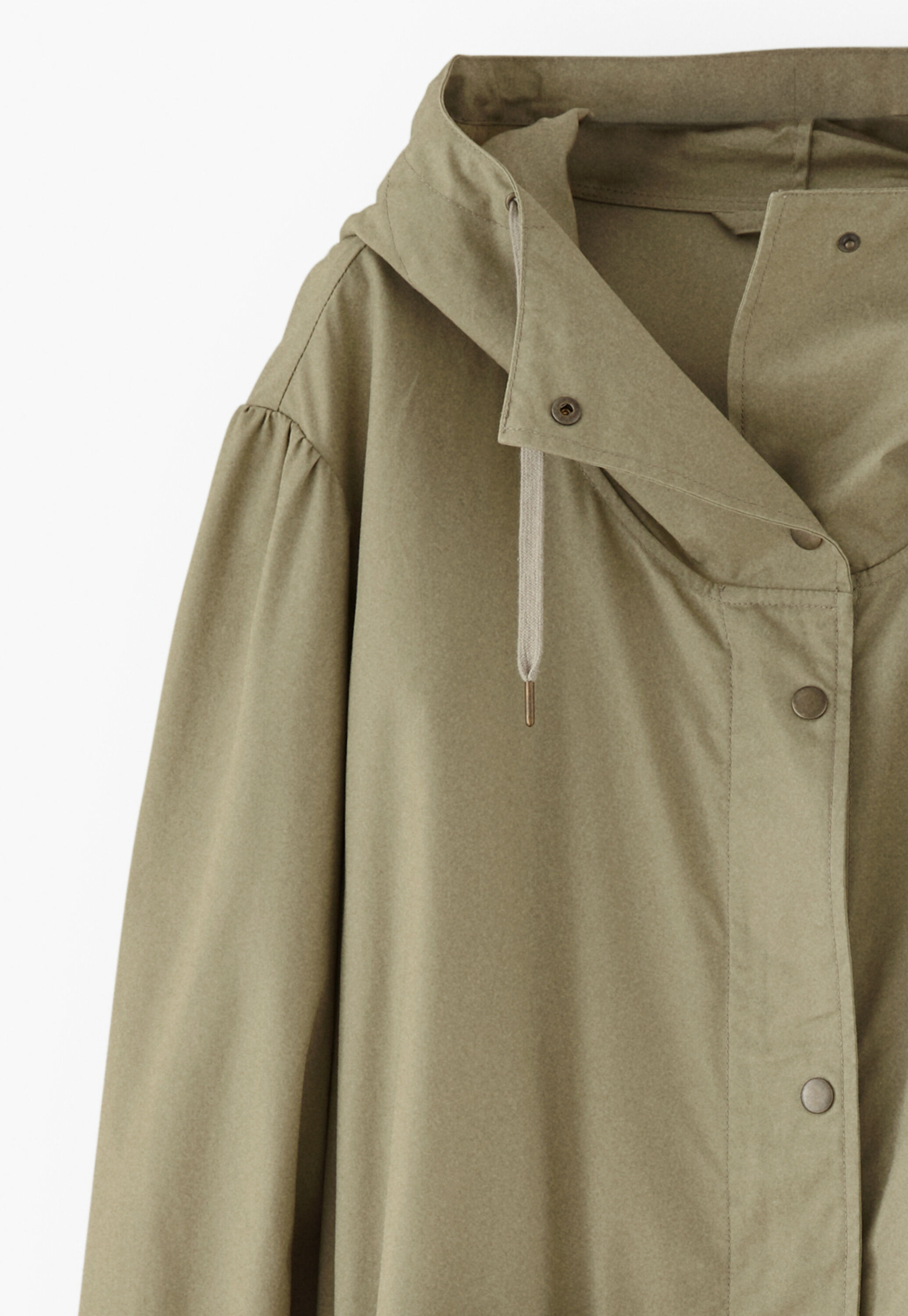 Water-resistant parka