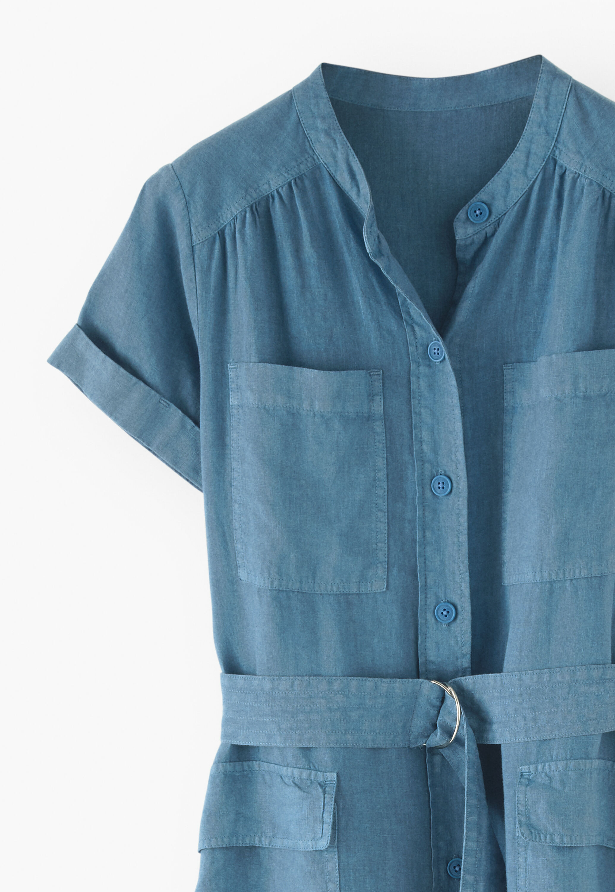 Utility shirtdress