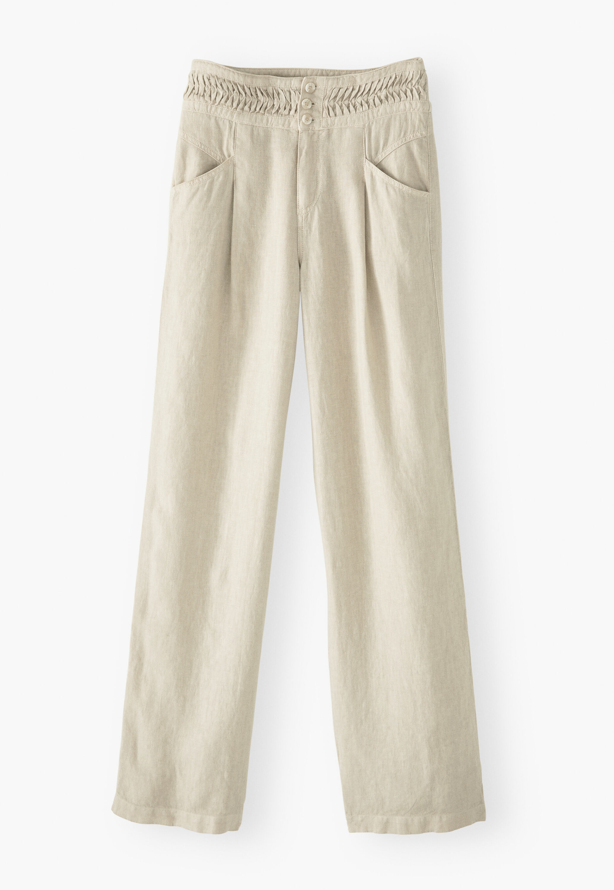Wide-leg trousers