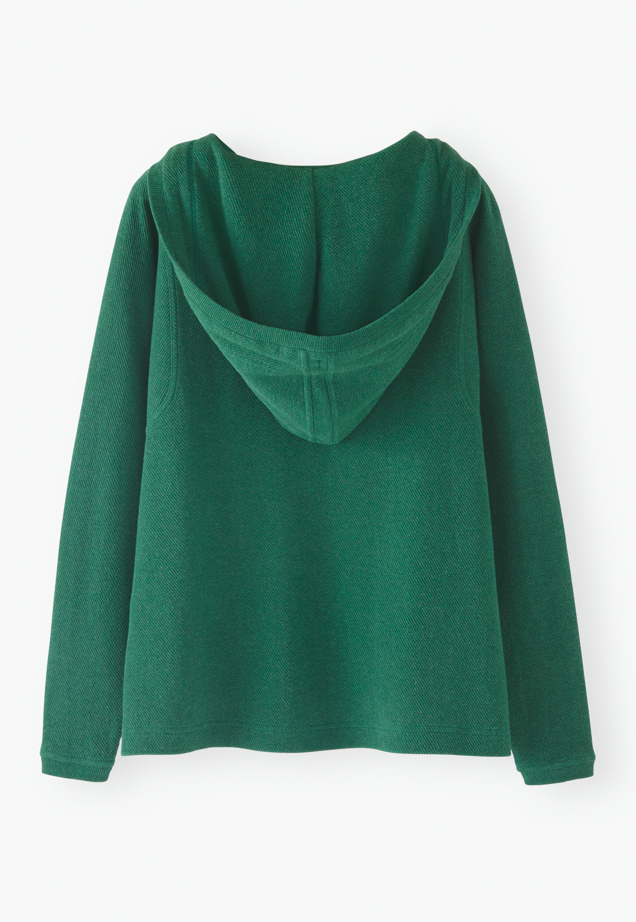 V-neck hoodie
