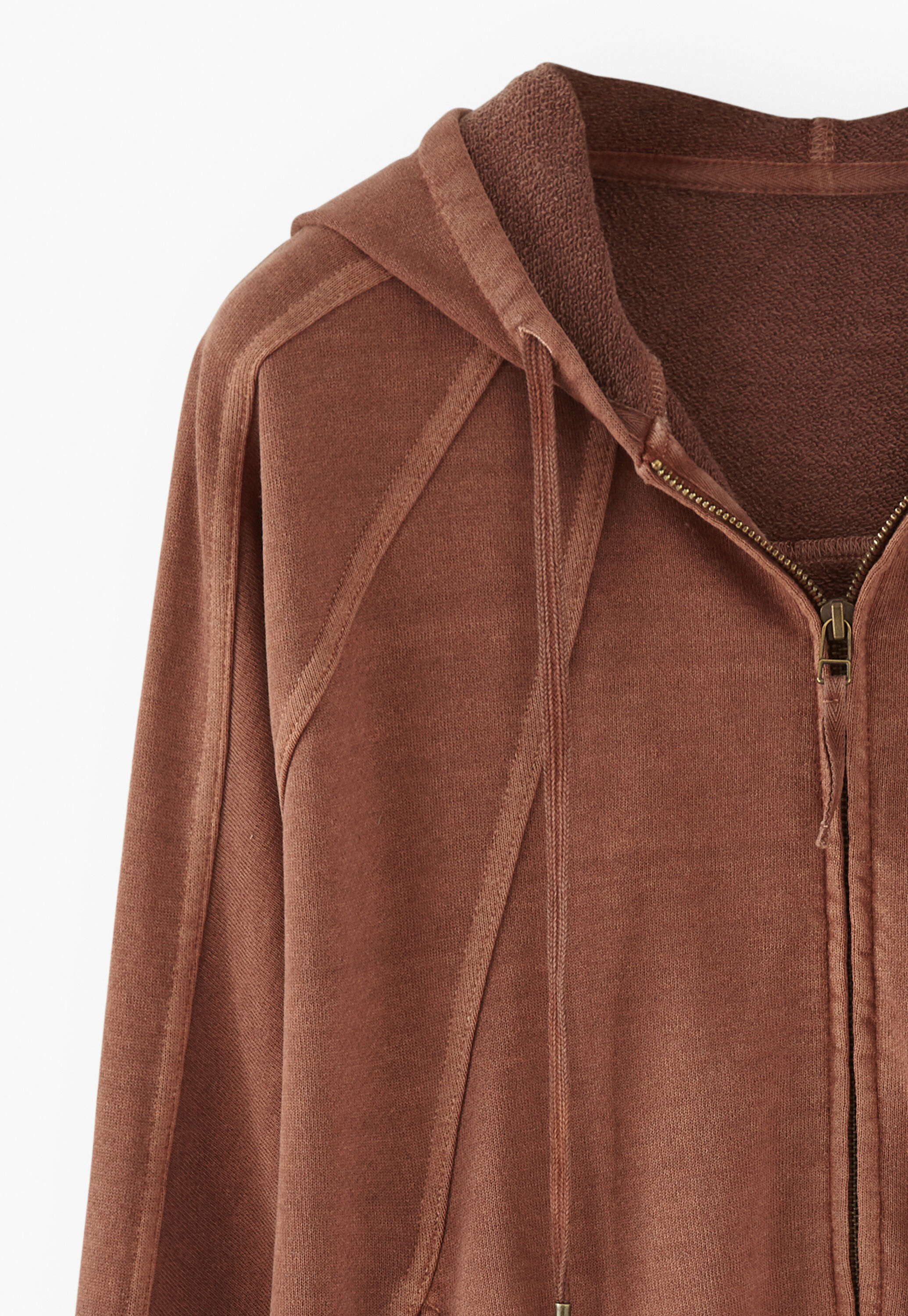 Zip-up hoodie
