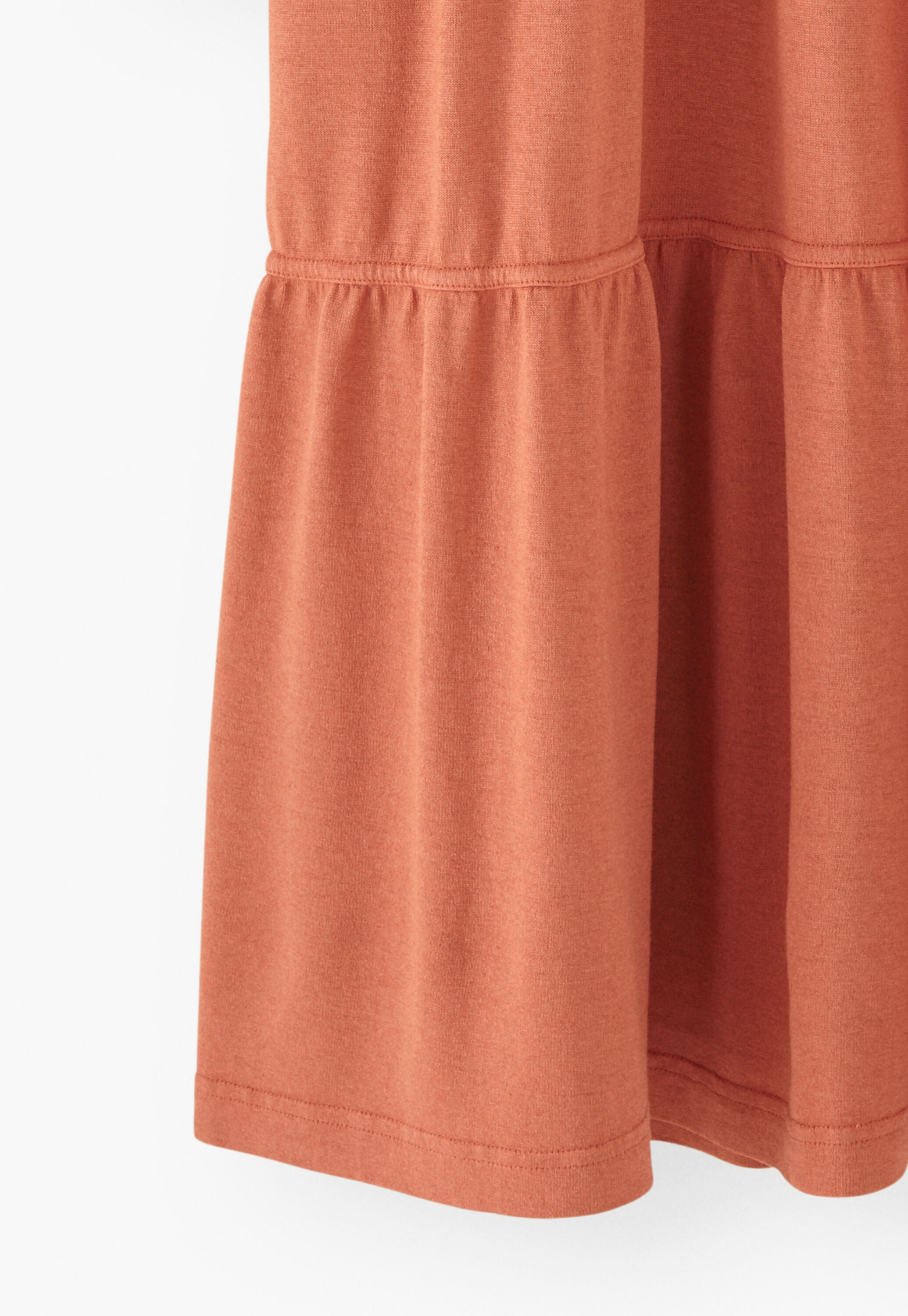 Tiered jersey dress