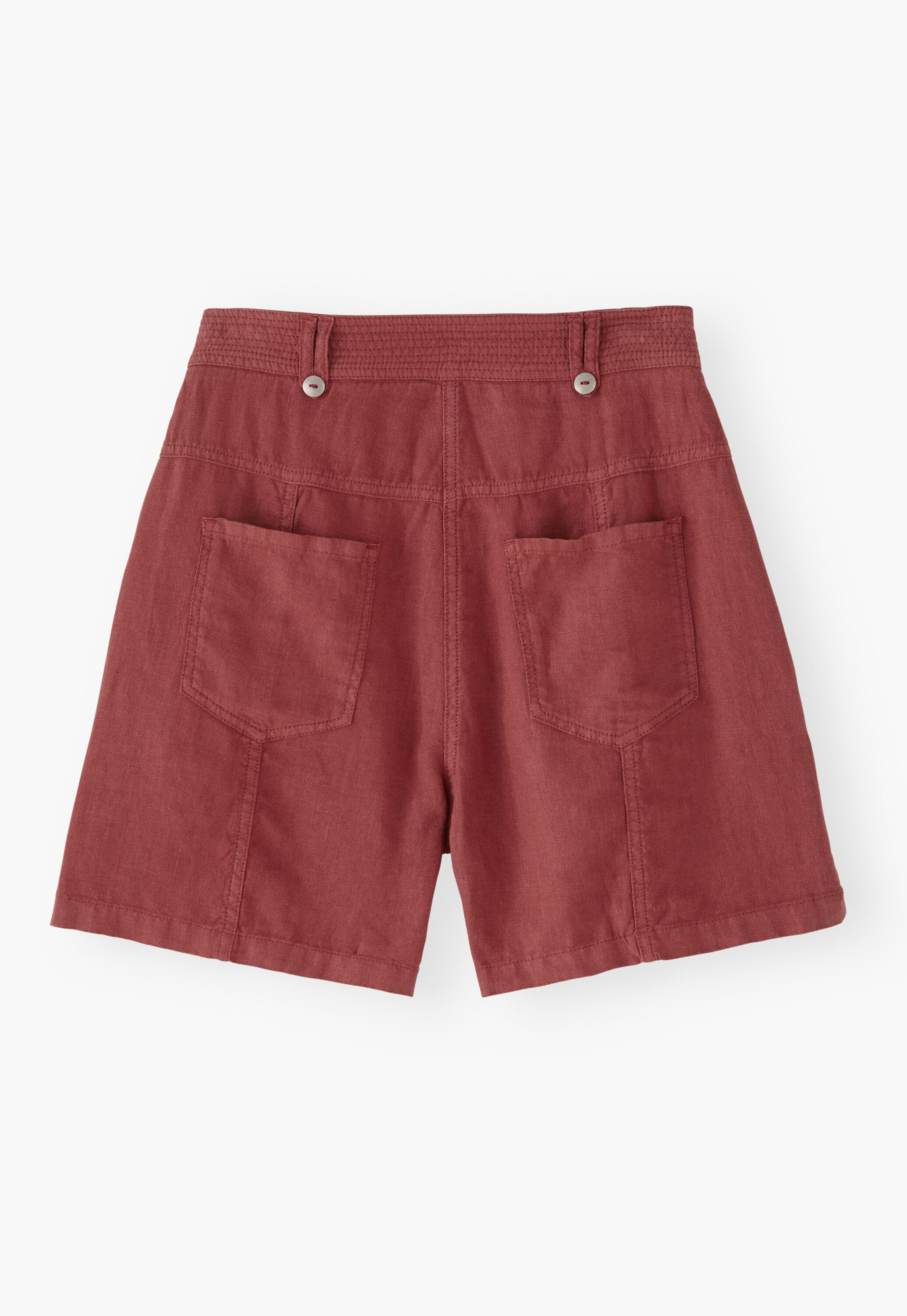 Flap-pocket shorts