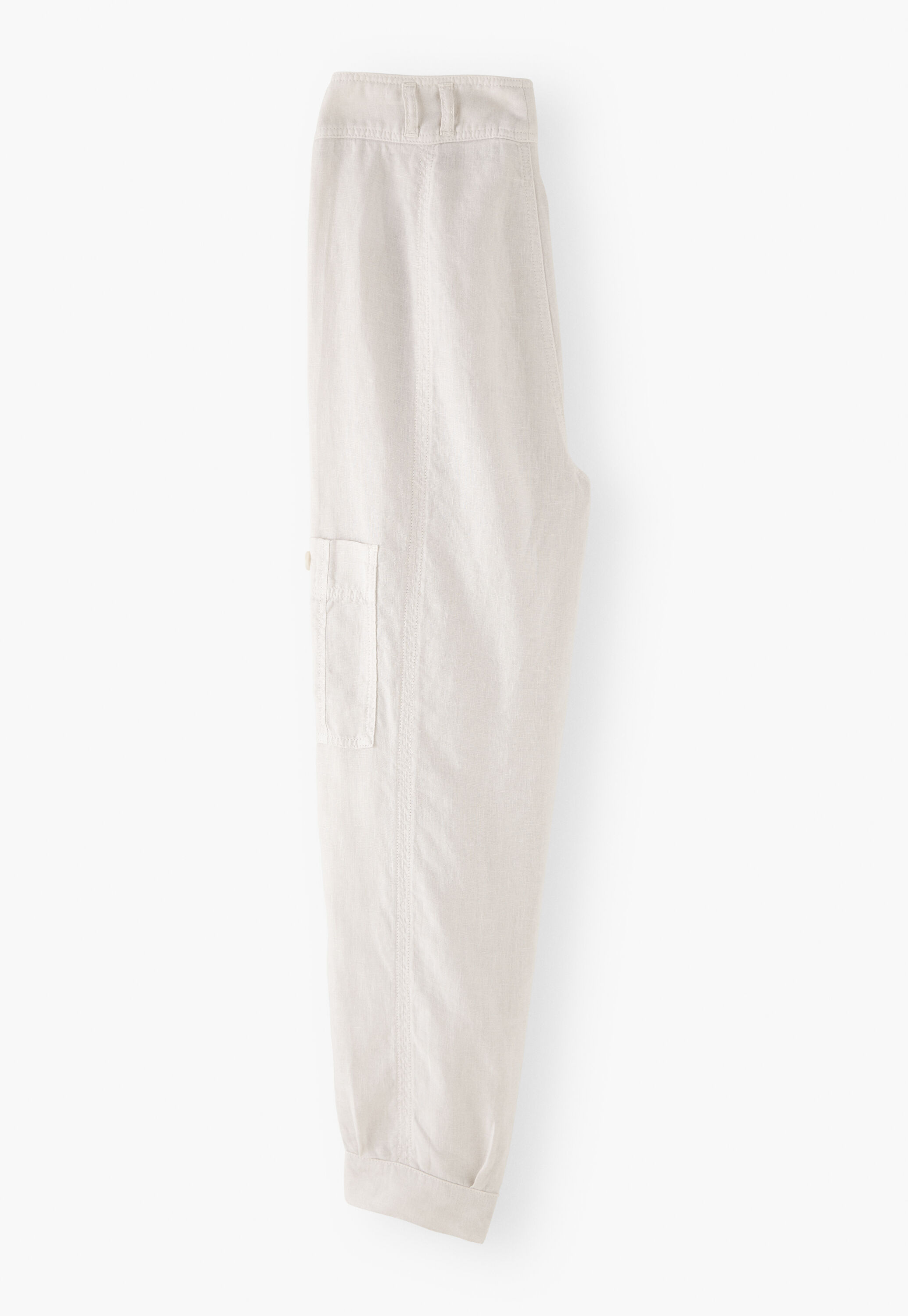 Patch-pocket trousers