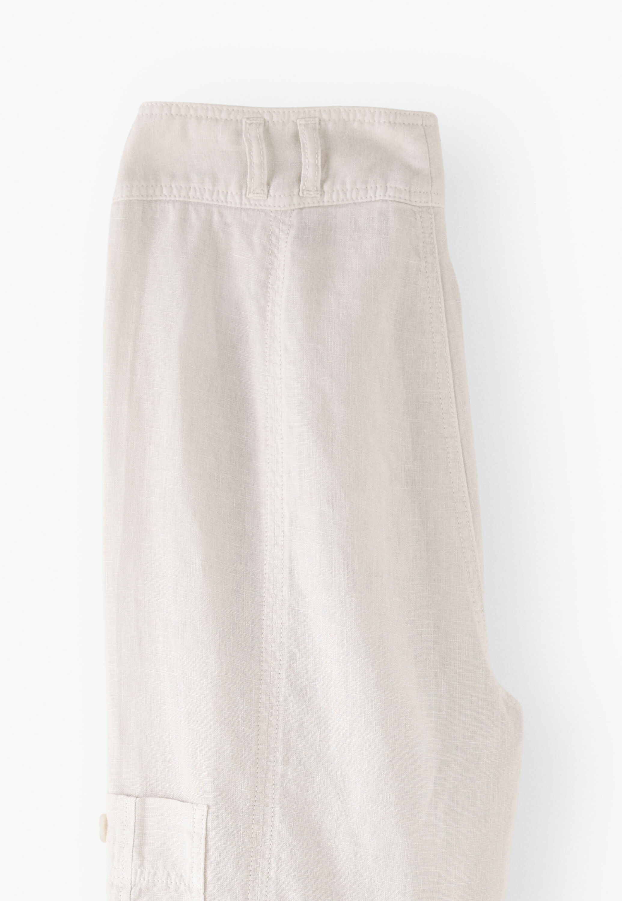 Patch-pocket trousers