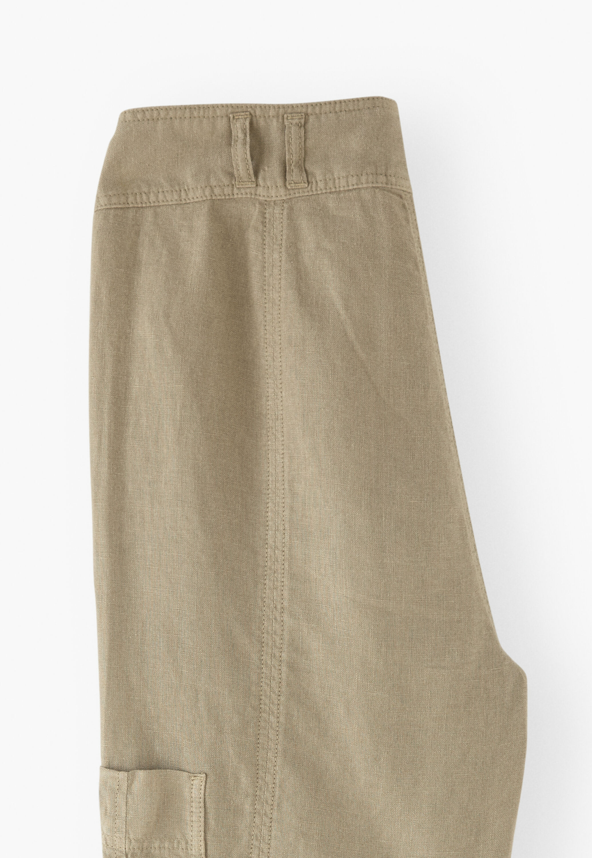 Patch-pocket trousers